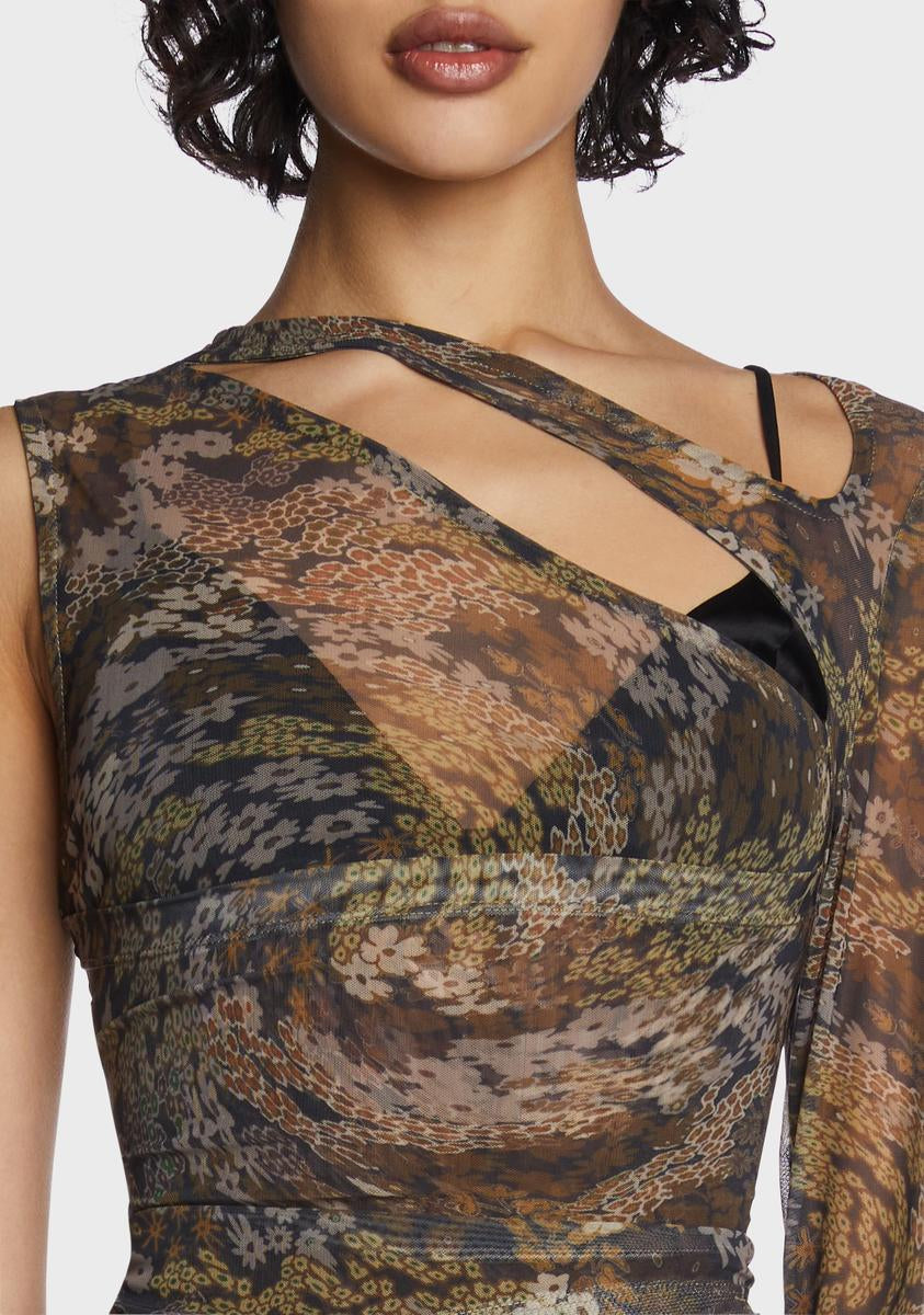 Bloom Sheer Dress