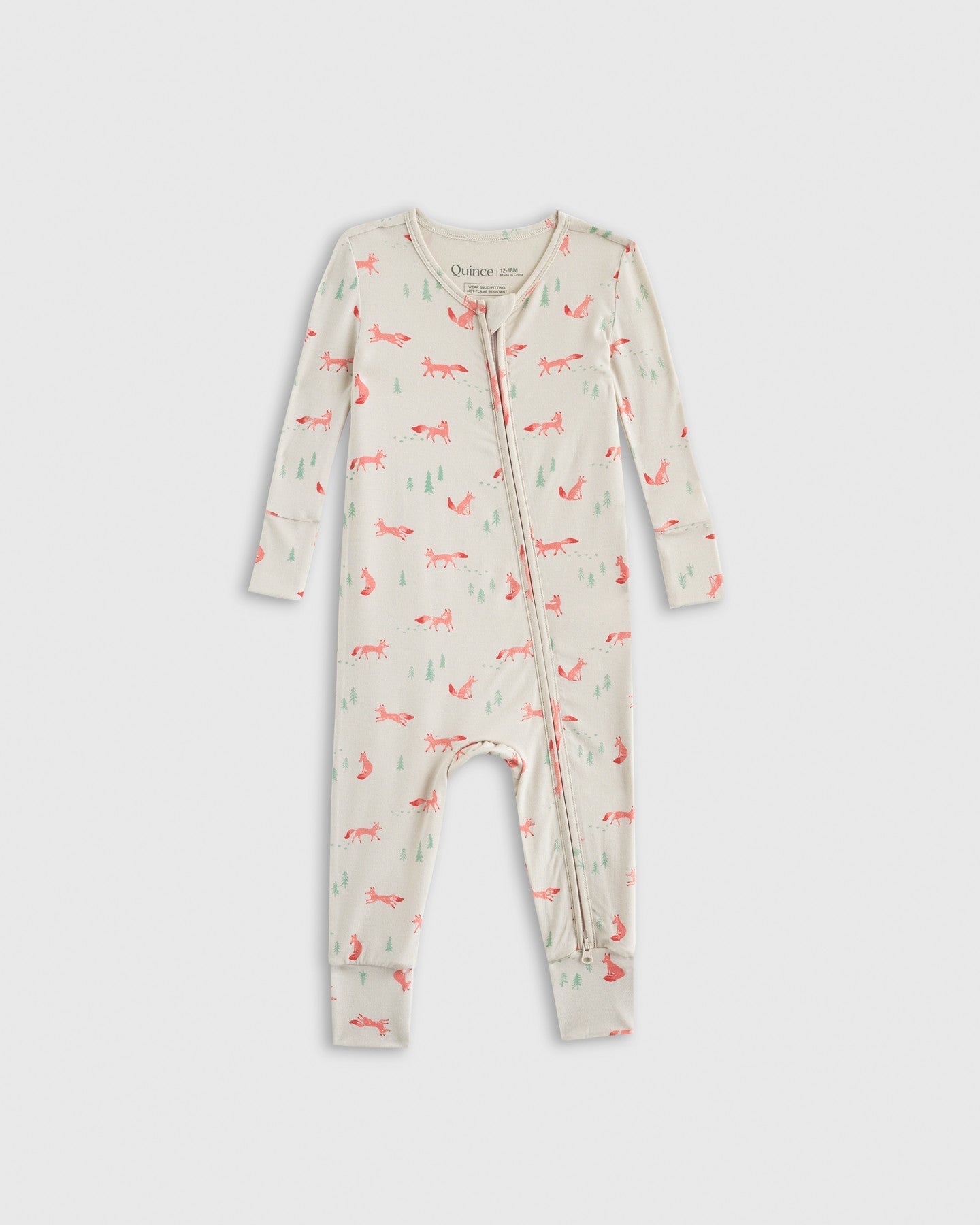 Bamboo One Piece Pajamas 2-Pack