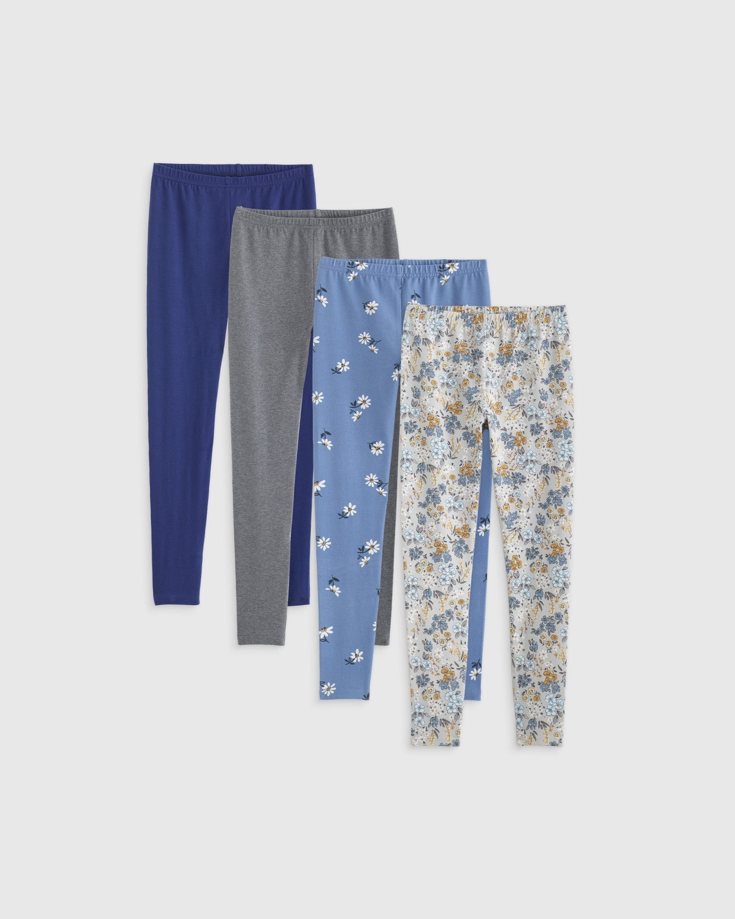 Organic Cotton Leggings 4-Pack