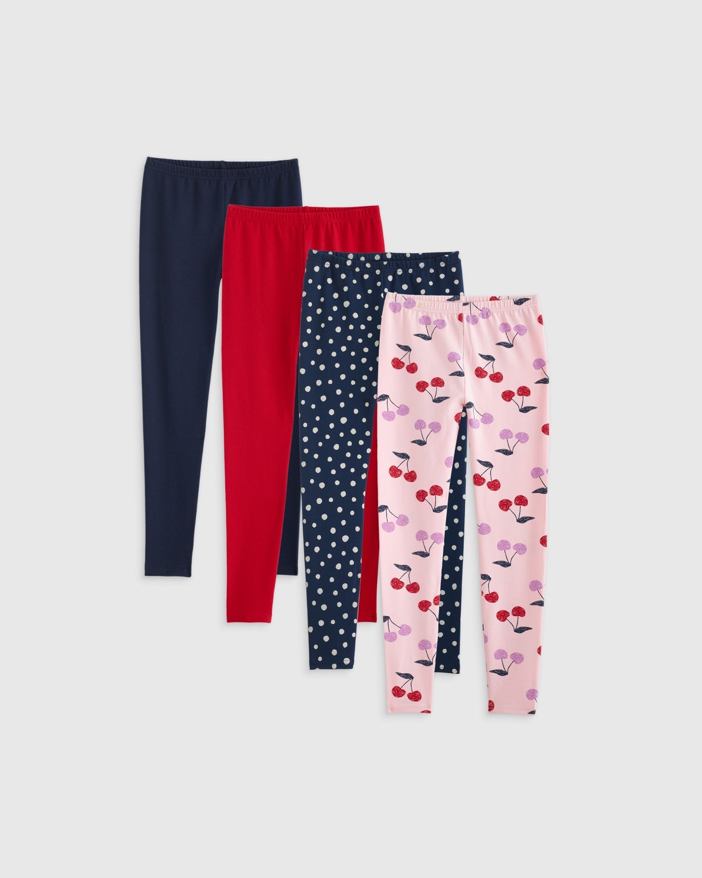 Organic Cotton Leggings 4-Pack
