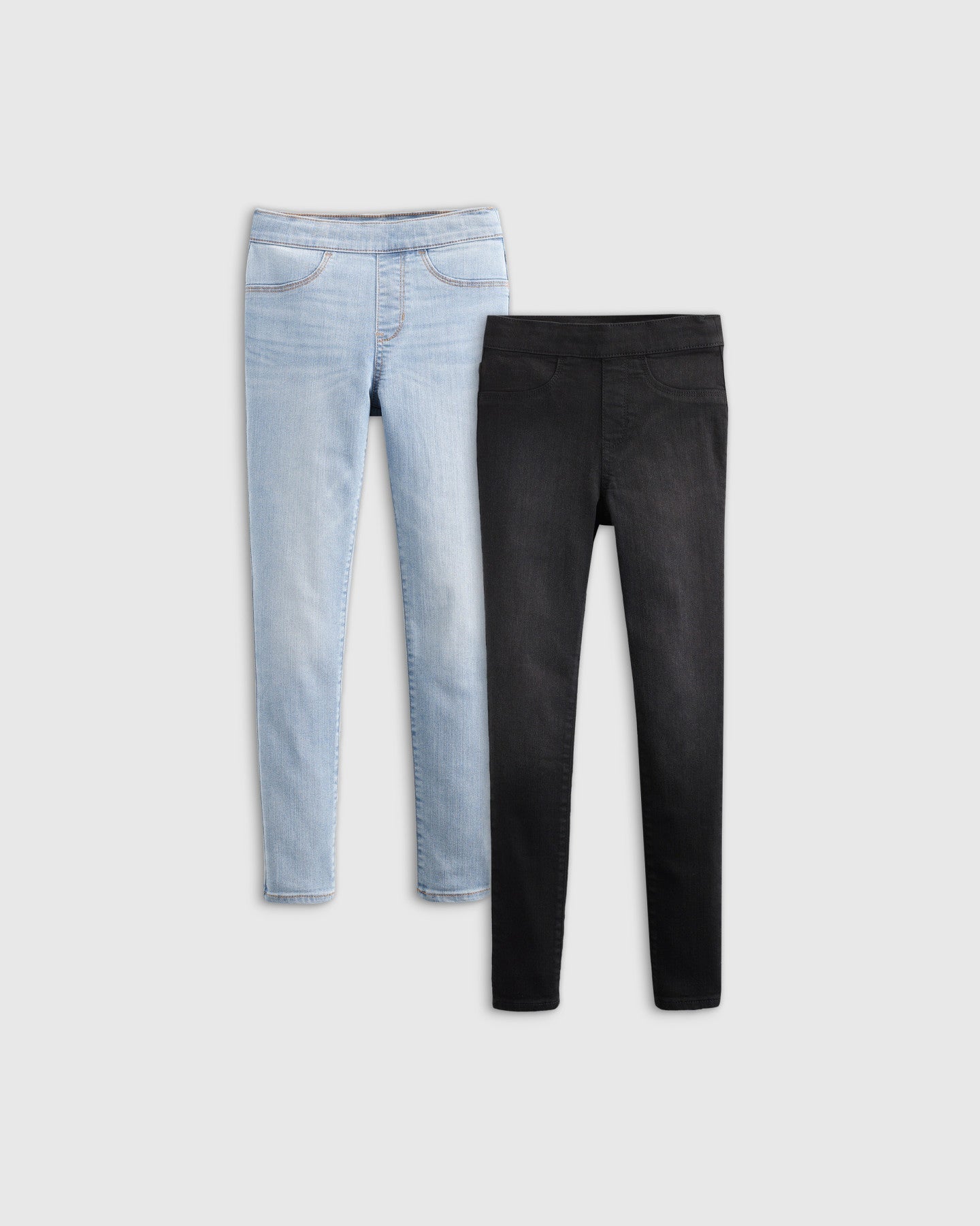 EcoStretch Pull On Jeggings 2-Pack