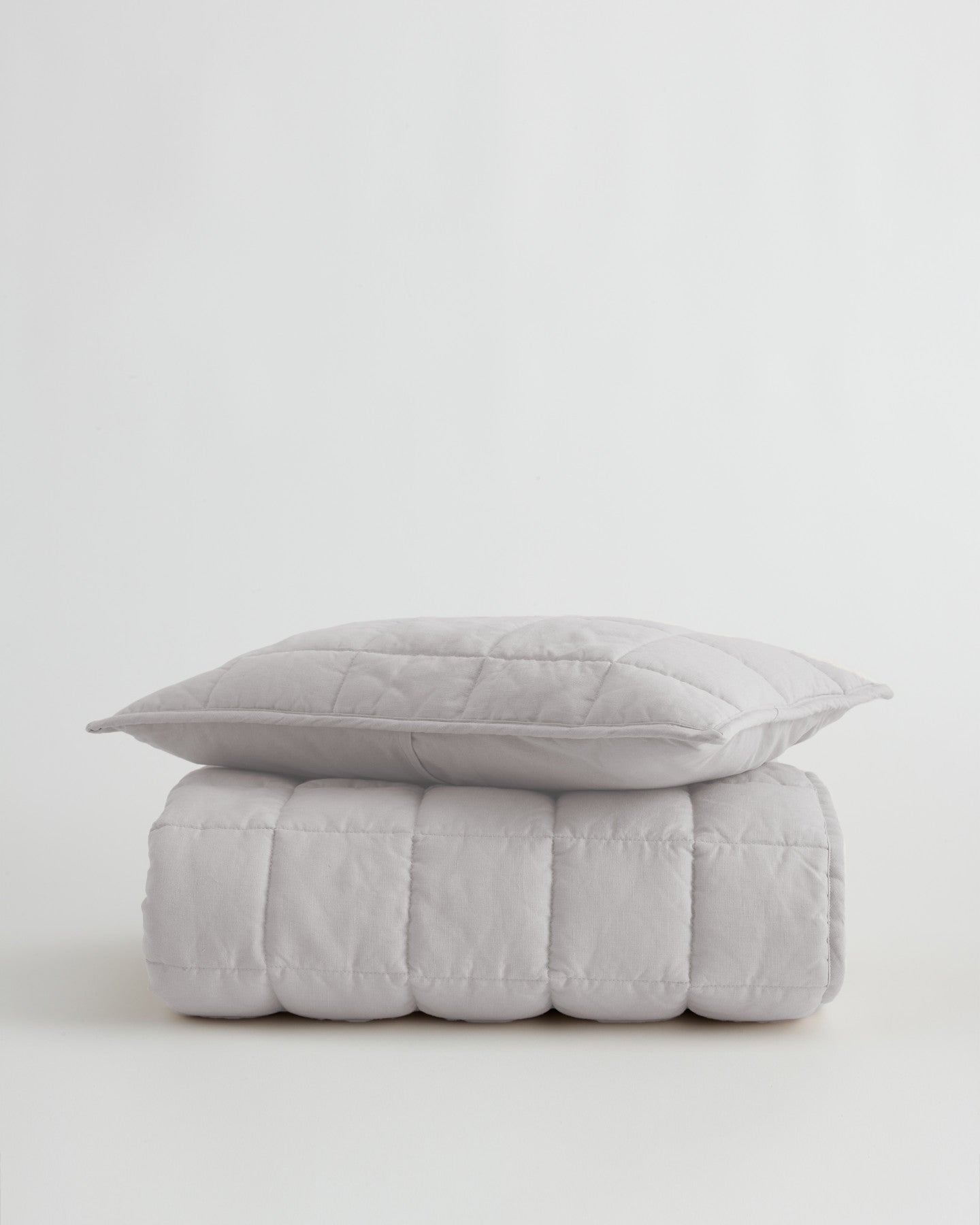 European Linen Toddler Quilt & Sham Set