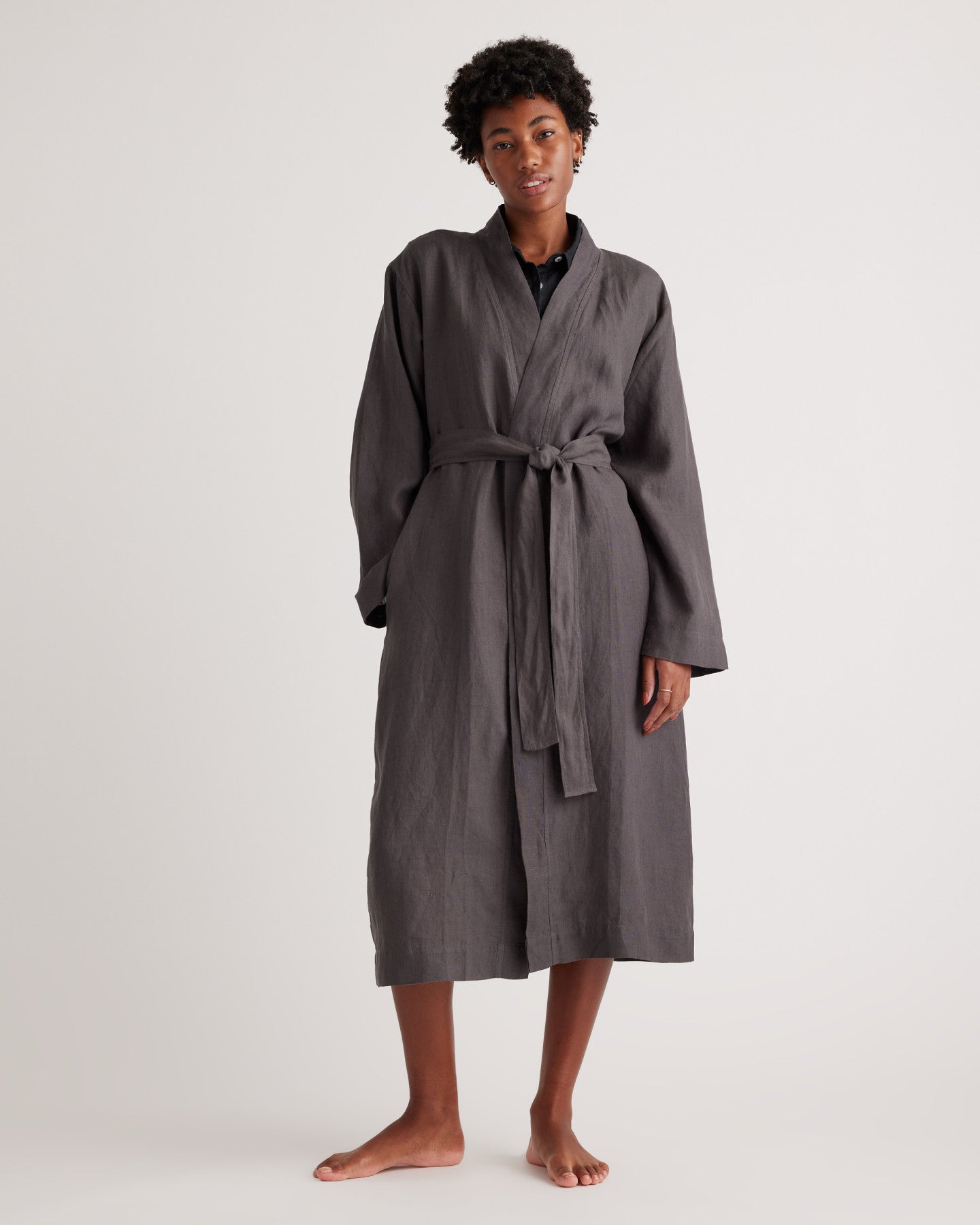 European Linen Robe
