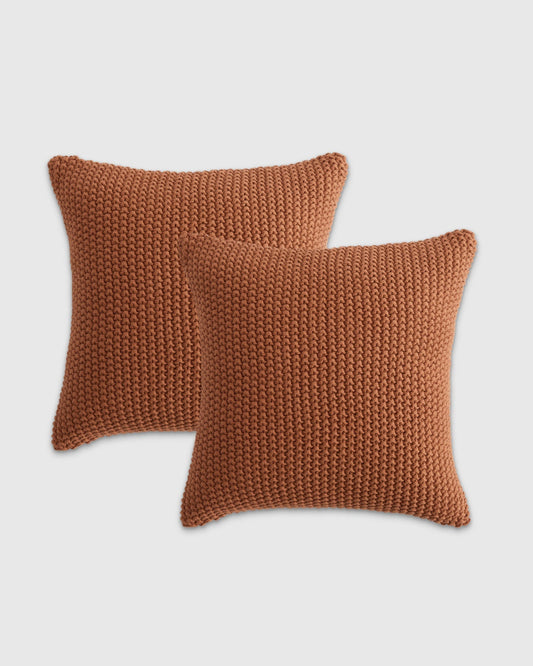 Cotton Fisherman Pillow Cover - Set of 2