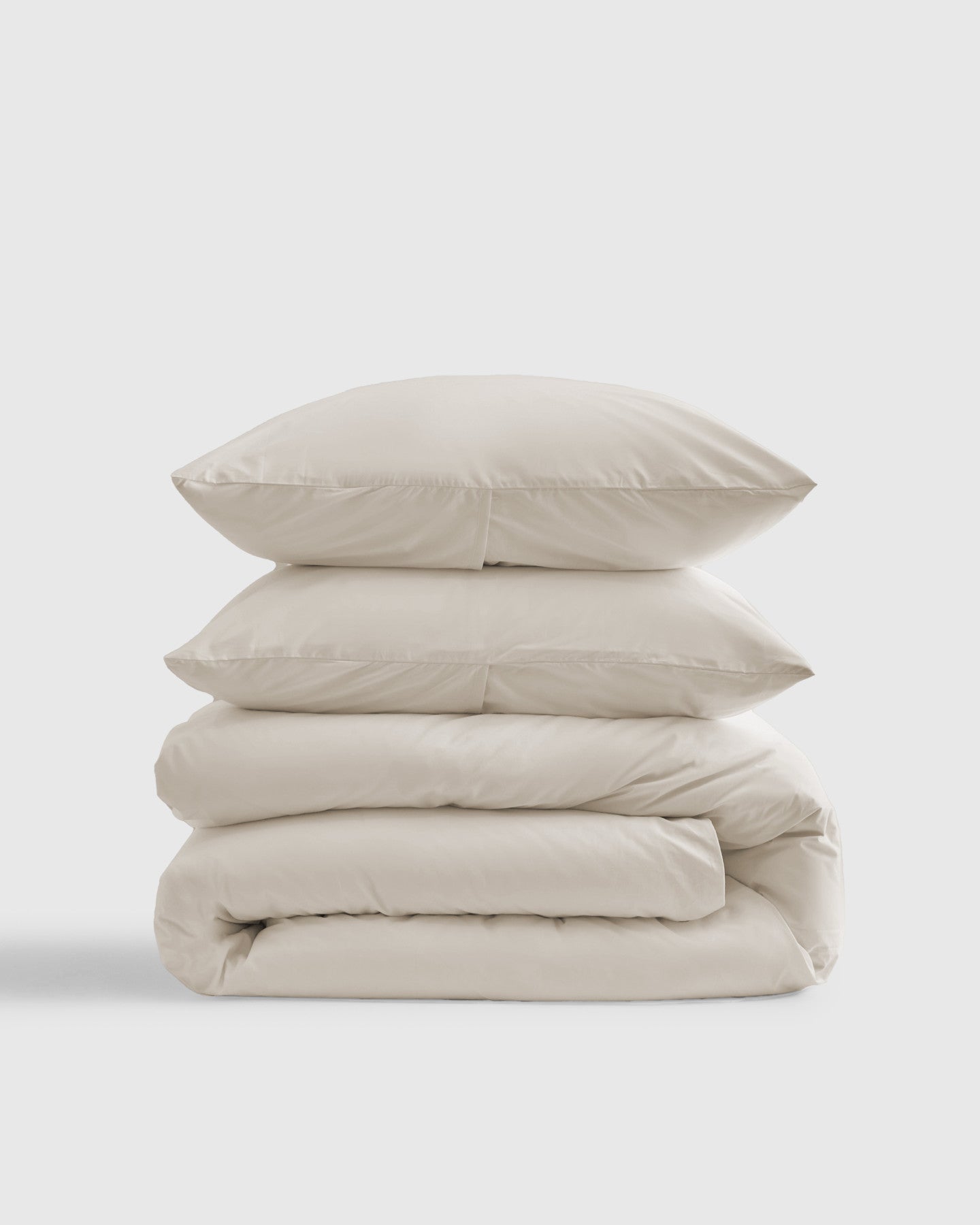Classic Organic Percale Duvet Cover Set