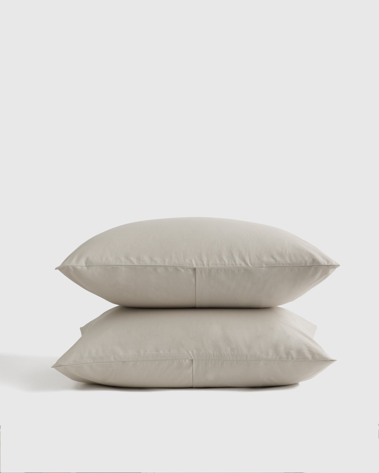Organic Brushed Cotton Sham Set