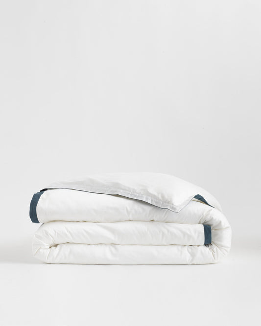 Luxury Organic Sateen Border Duvet Cover