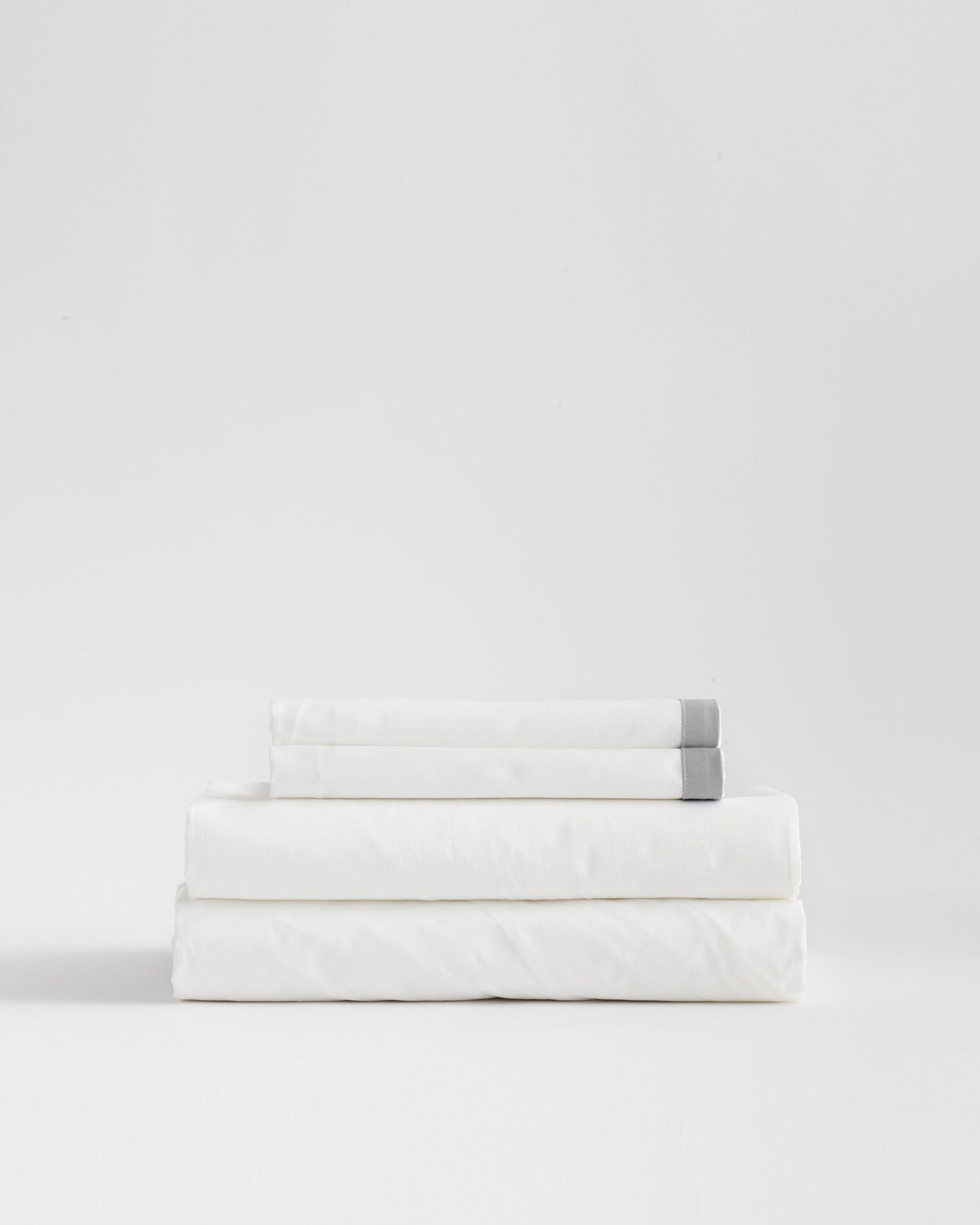 Classic Organic Percale Border Sheet Set
