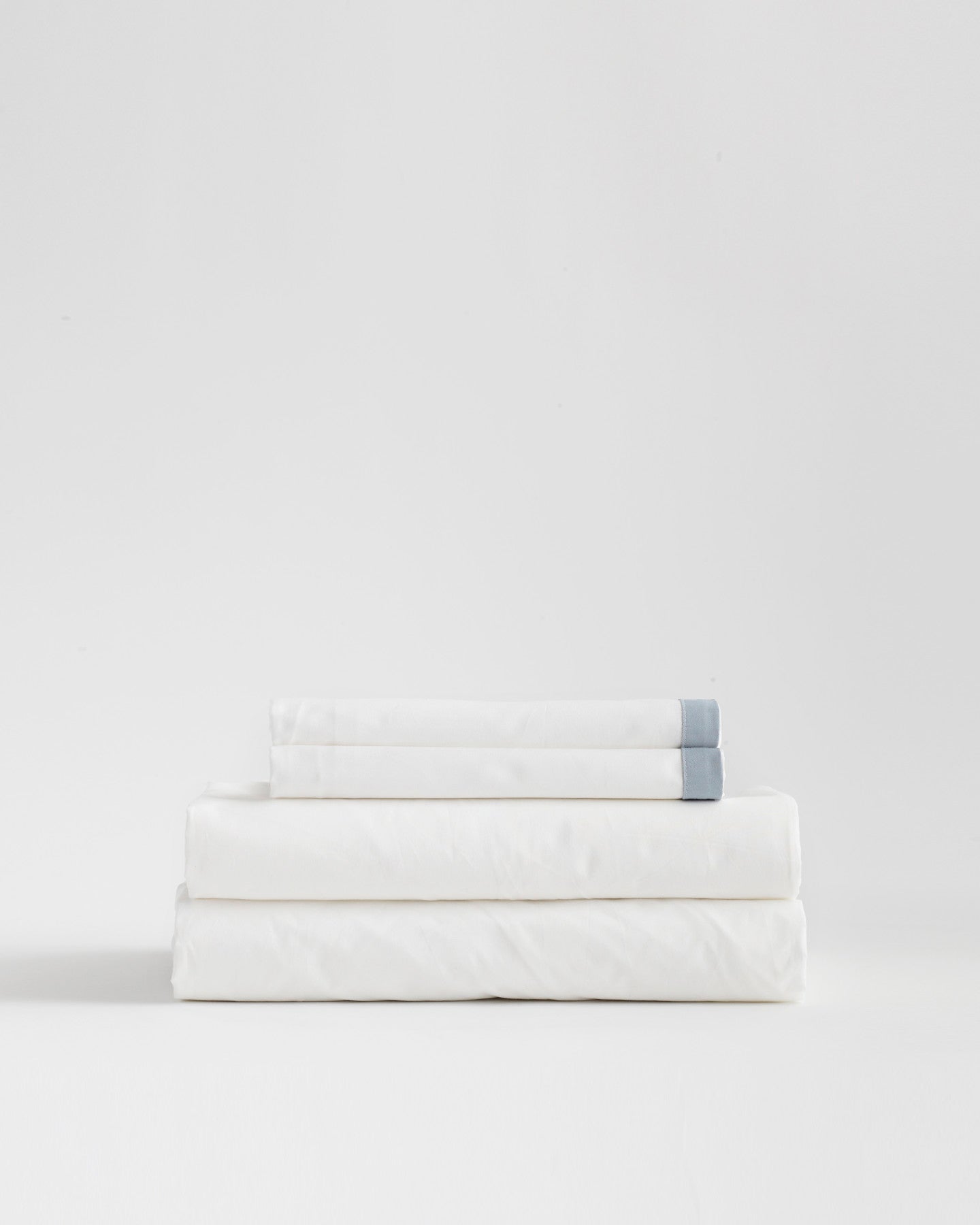 Classic Organic Percale Border Sheet Set