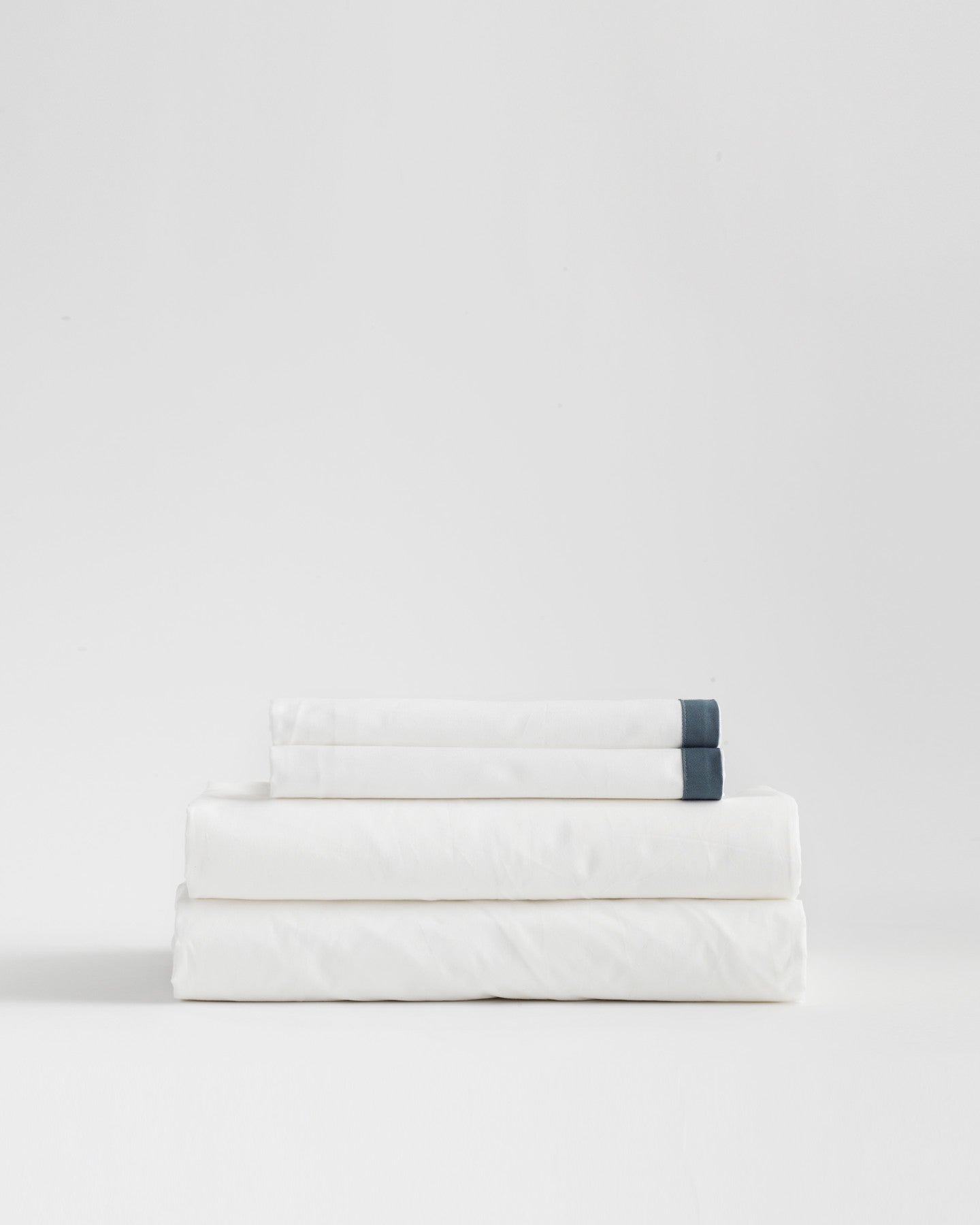 Classic Organic Percale Border Sheet Set