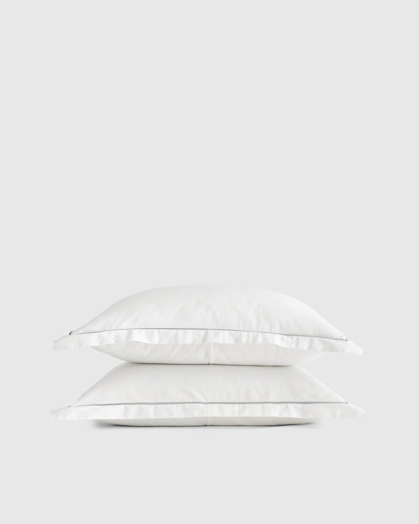 Classic Organic Percale Embroidered Sham Set