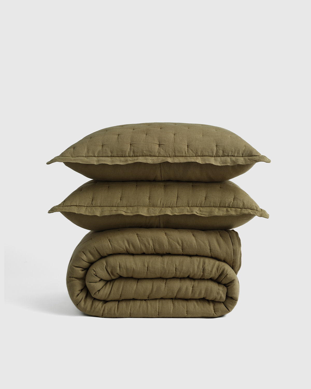 European Linen Dream Quilt Set