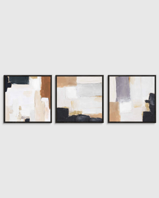 Amir Abstract Wall Art Triptych