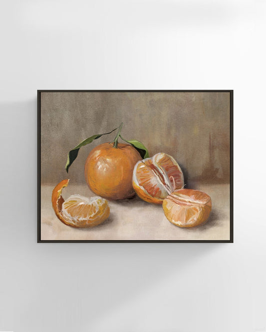 Mandarin Still Life Wall Art