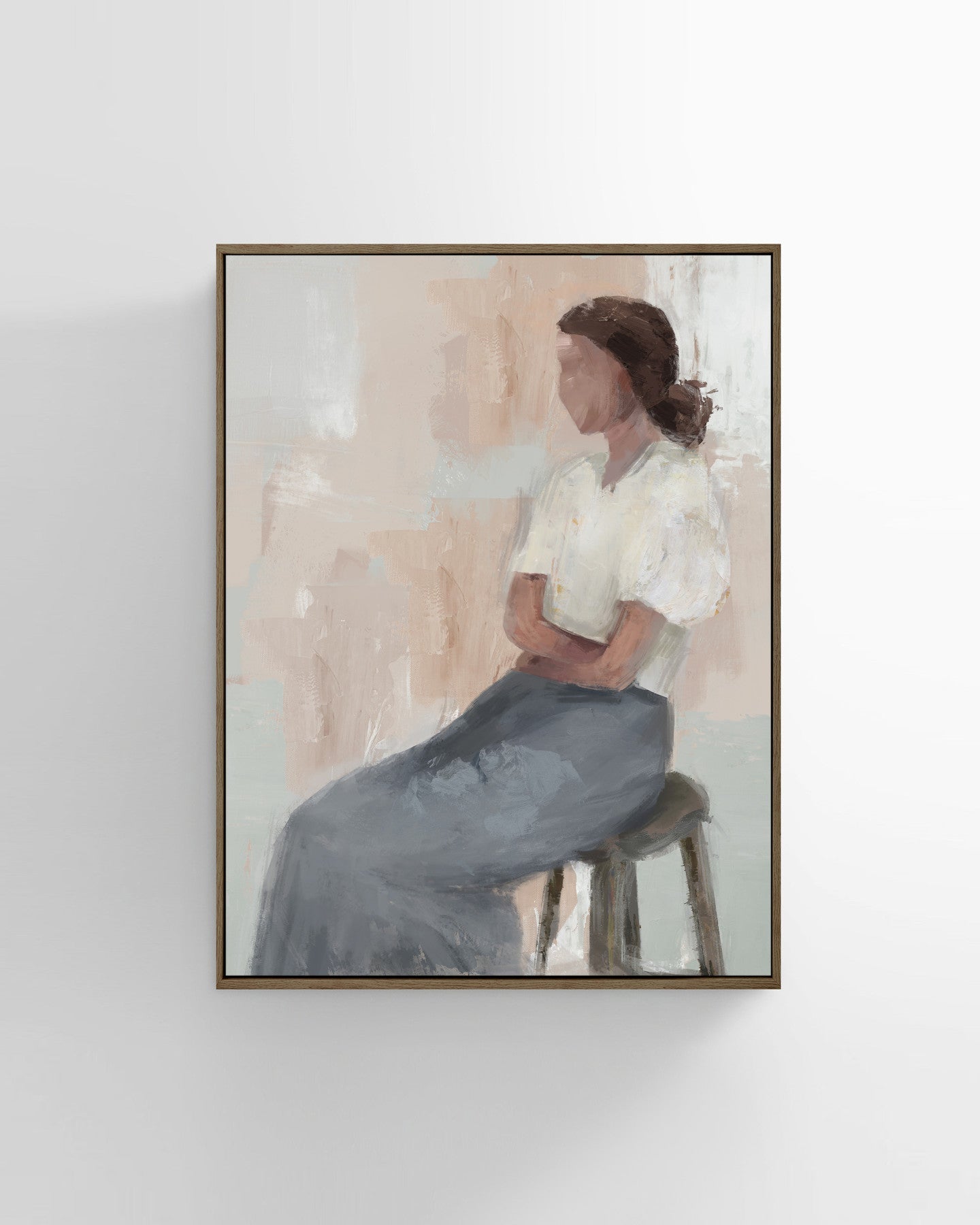 Portrait of a Young Woman Wall Art