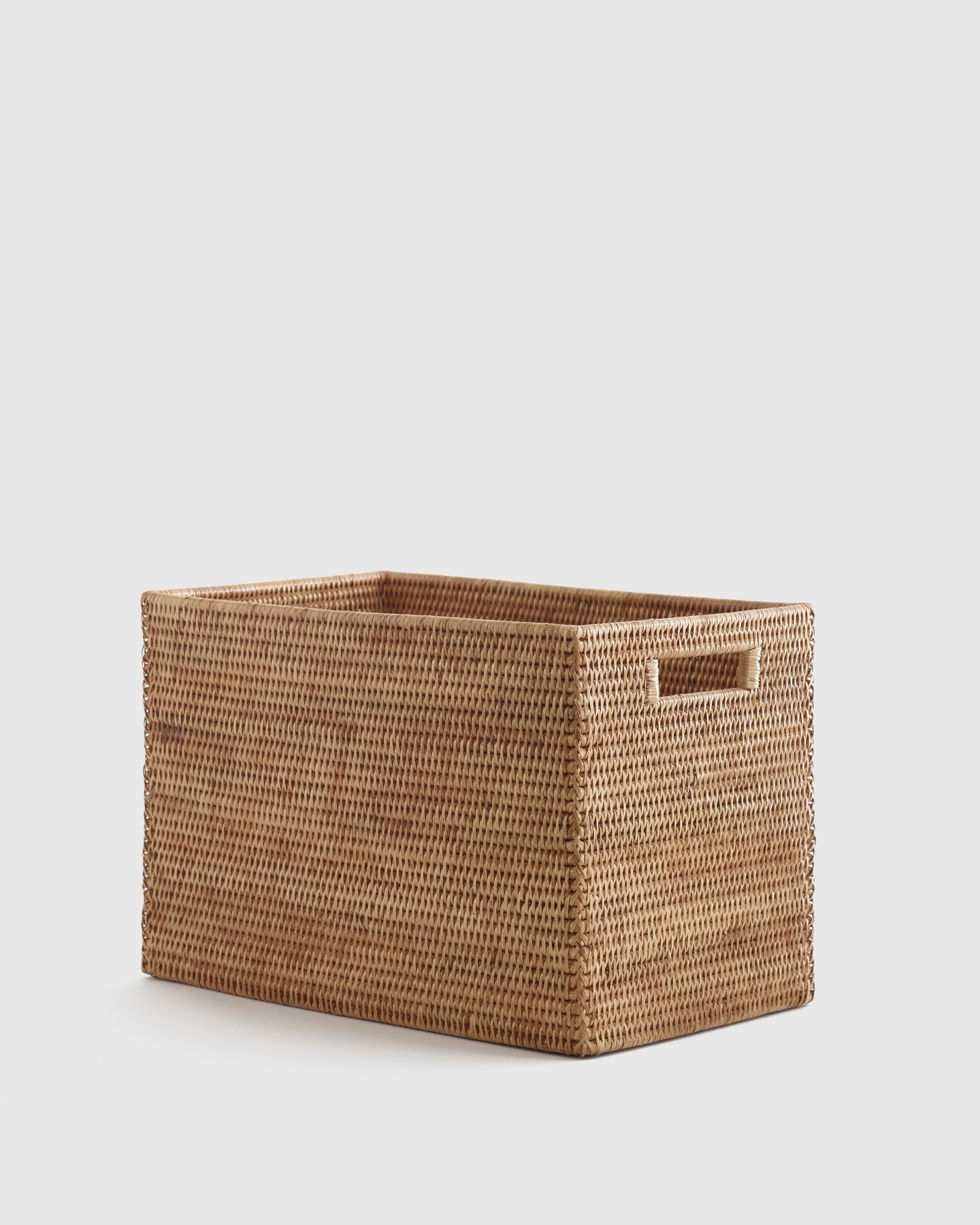 Handwoven Rattan Legal Size Storage Box