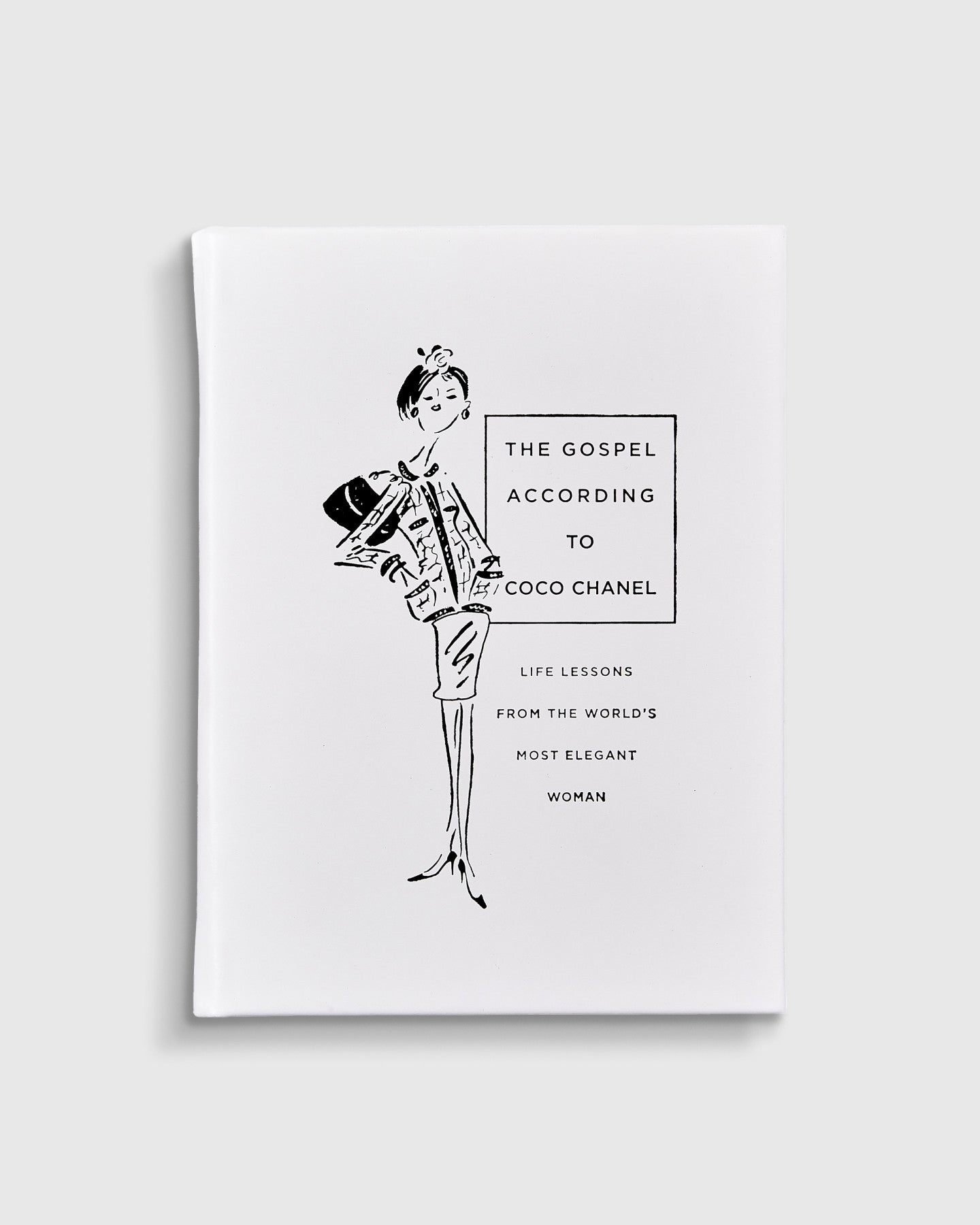 The Gospel According to Coco Chanel Leather Bound Book