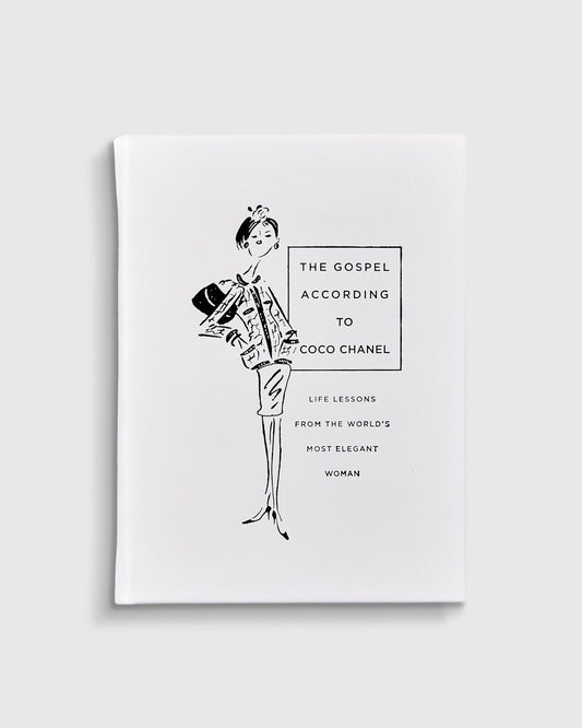 The Gospel According to Coco Chanel Leather Bound Book