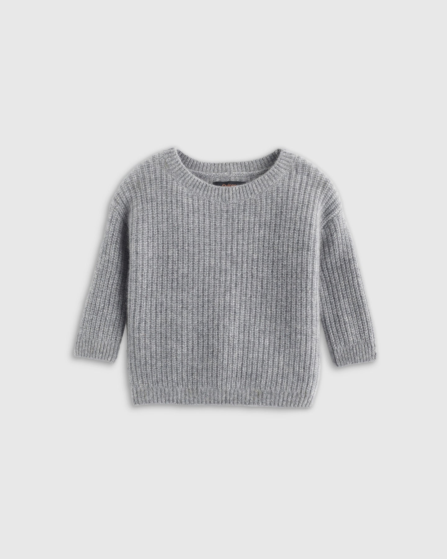 Washable Cashmere Fisherman Tunic Sweater