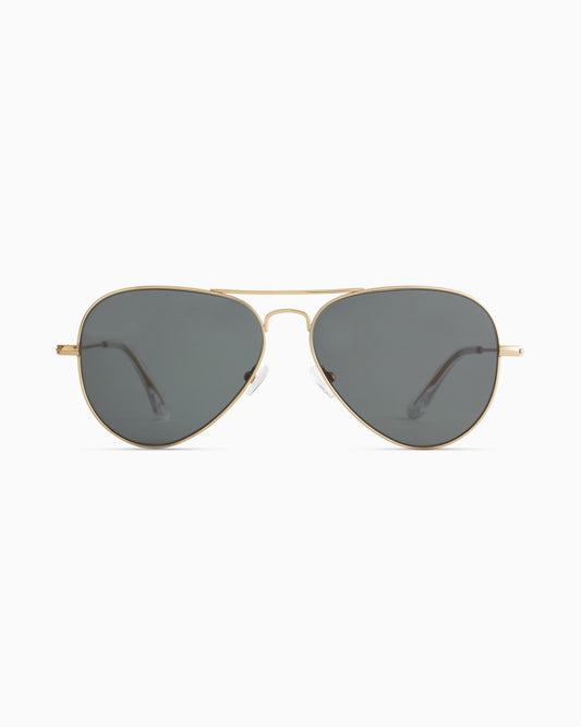 Halston Polarized Stainless Steel Aviator Sunglasses