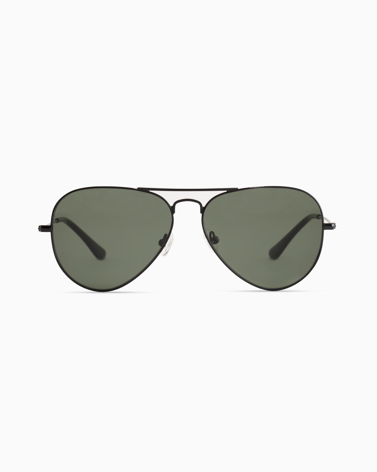 Halston Polarized Stainless Steel Aviator Sunglasses