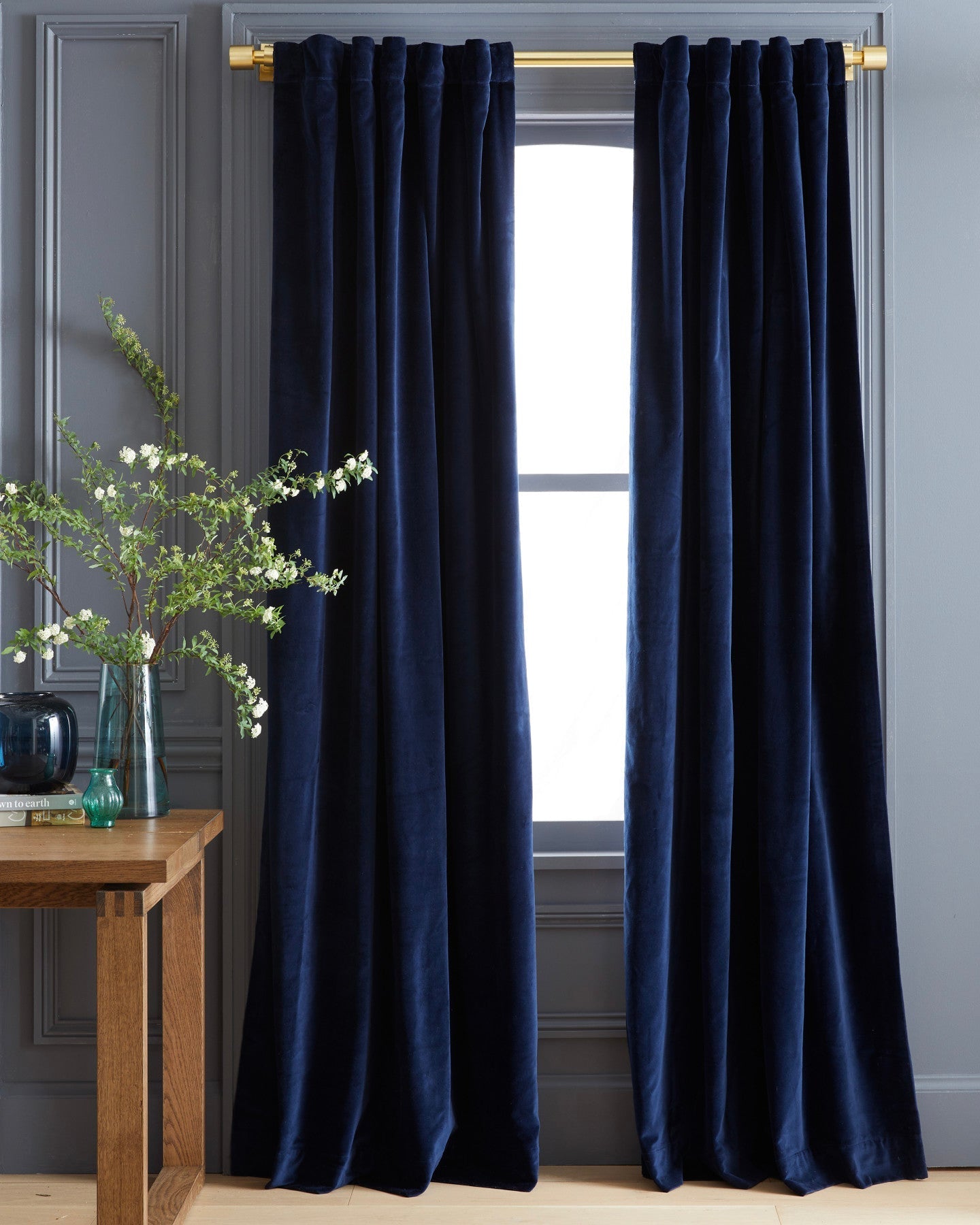 Cotton Velvet Curtain