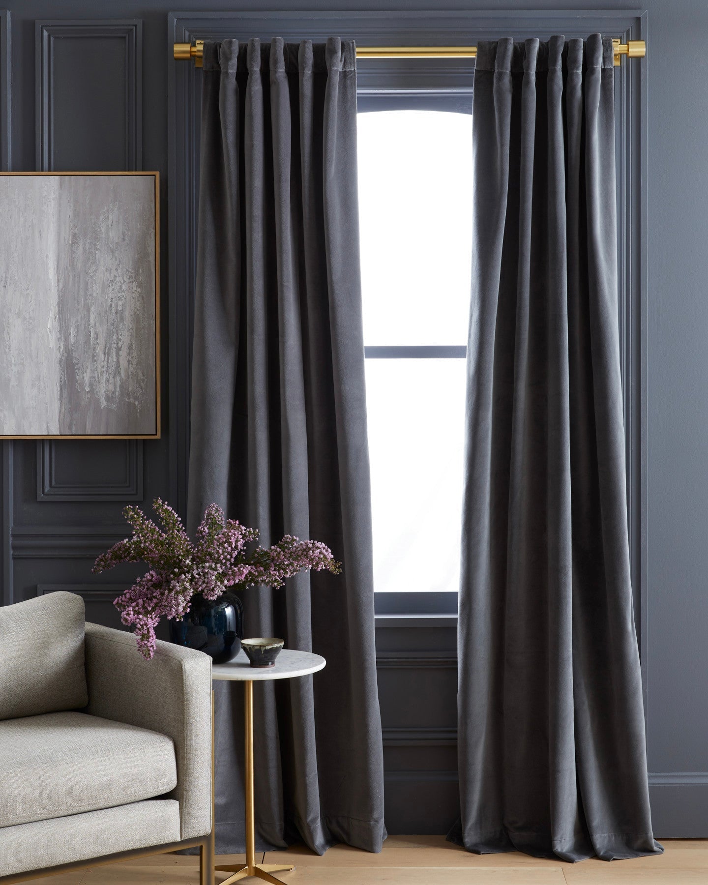 Cotton Velvet Curtain
