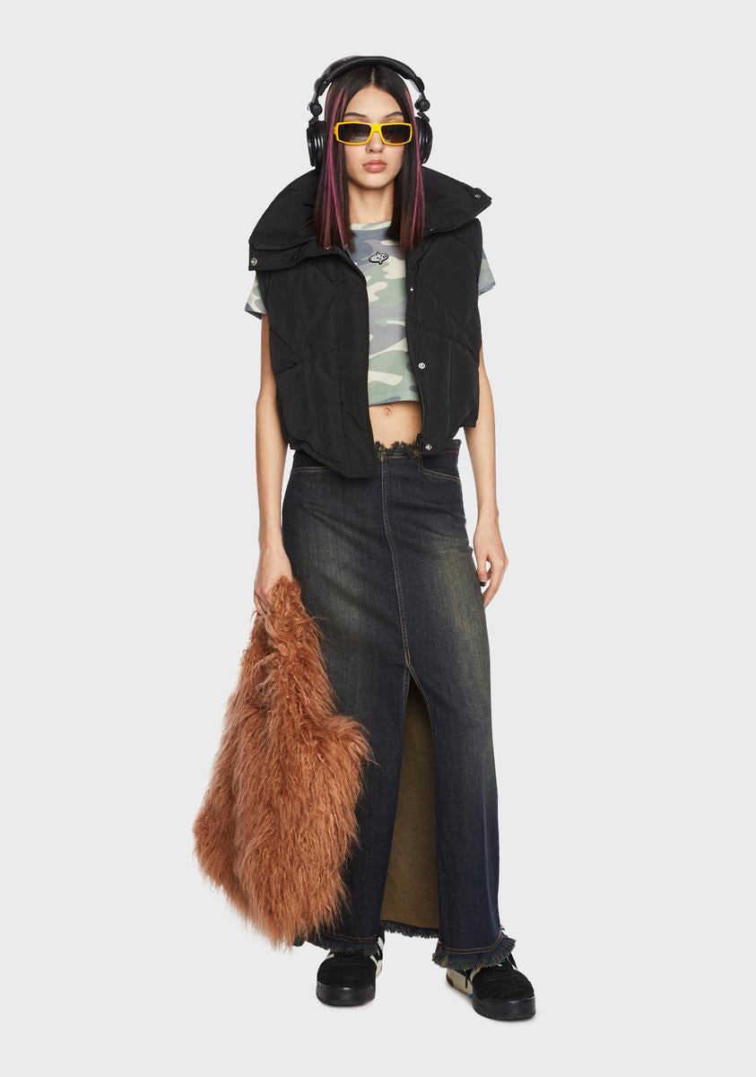 Nelly Denim Midi Skirt