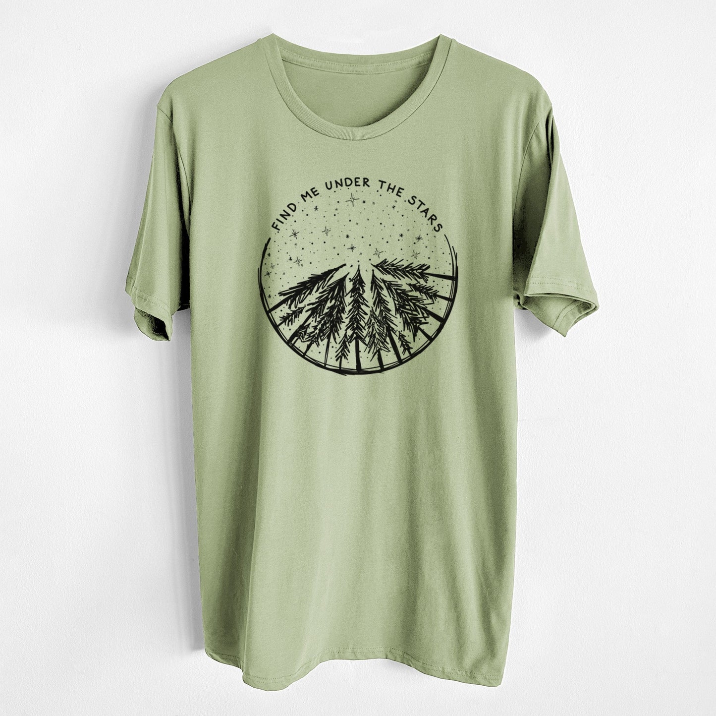 Find Me Under the Stars - Unisex Crewneck - Made in USA - 100% Organic Cotton