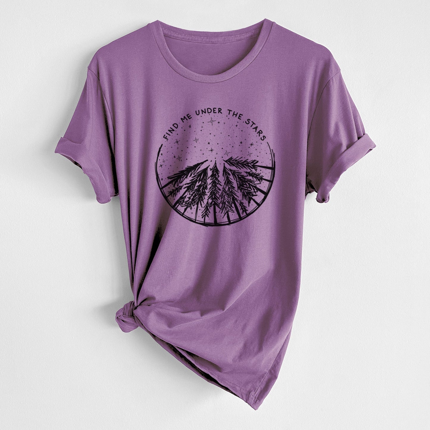 Find Me Under the Stars - Unisex Crewneck - Made in USA - 100% Organic Cotton