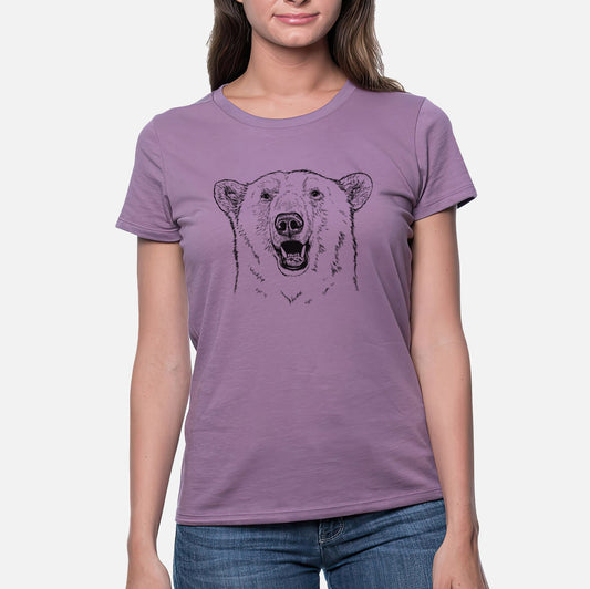 Ursus Maritimus - Polar Bear - Women's Crewneck - Made in USA - 100% Organic Cotton