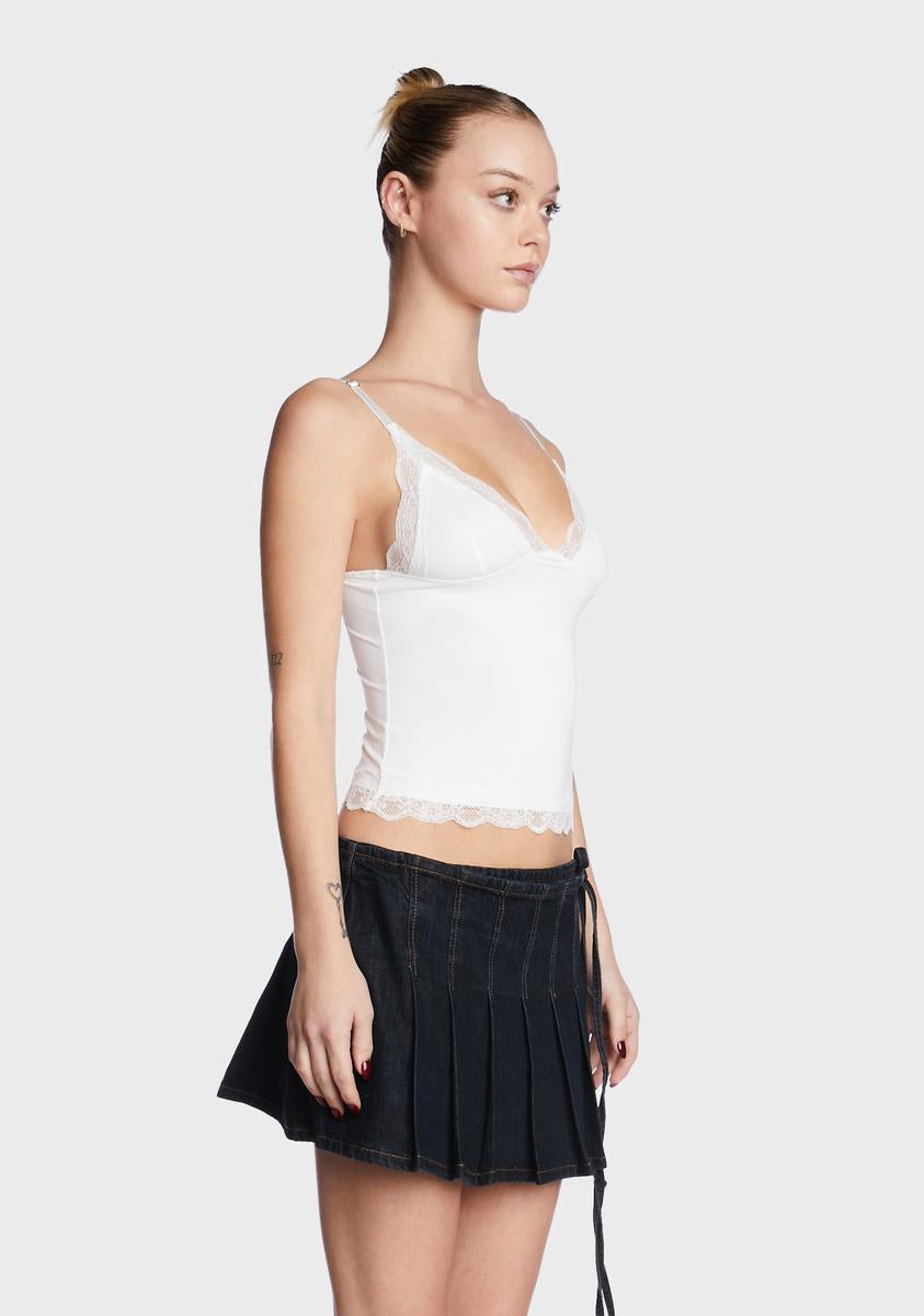 Dos Fitted Cami Top