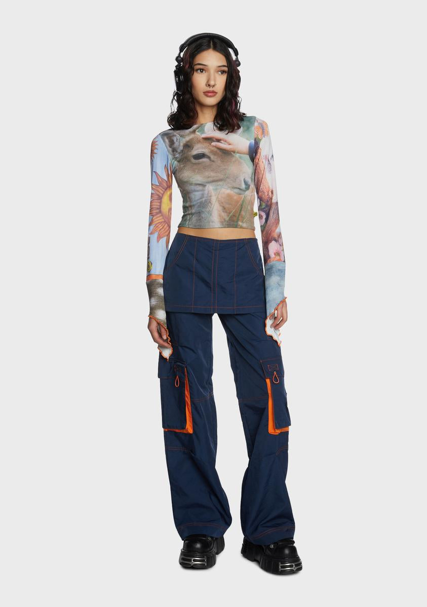 Wonderland Long Sleeve Top