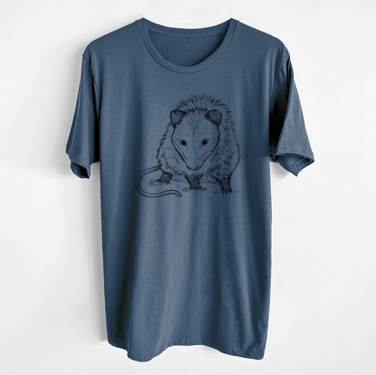 Virginia Opossum - Didelphis virginiana - Unisex Crewneck - Made in USA - 100% Organic Cotton