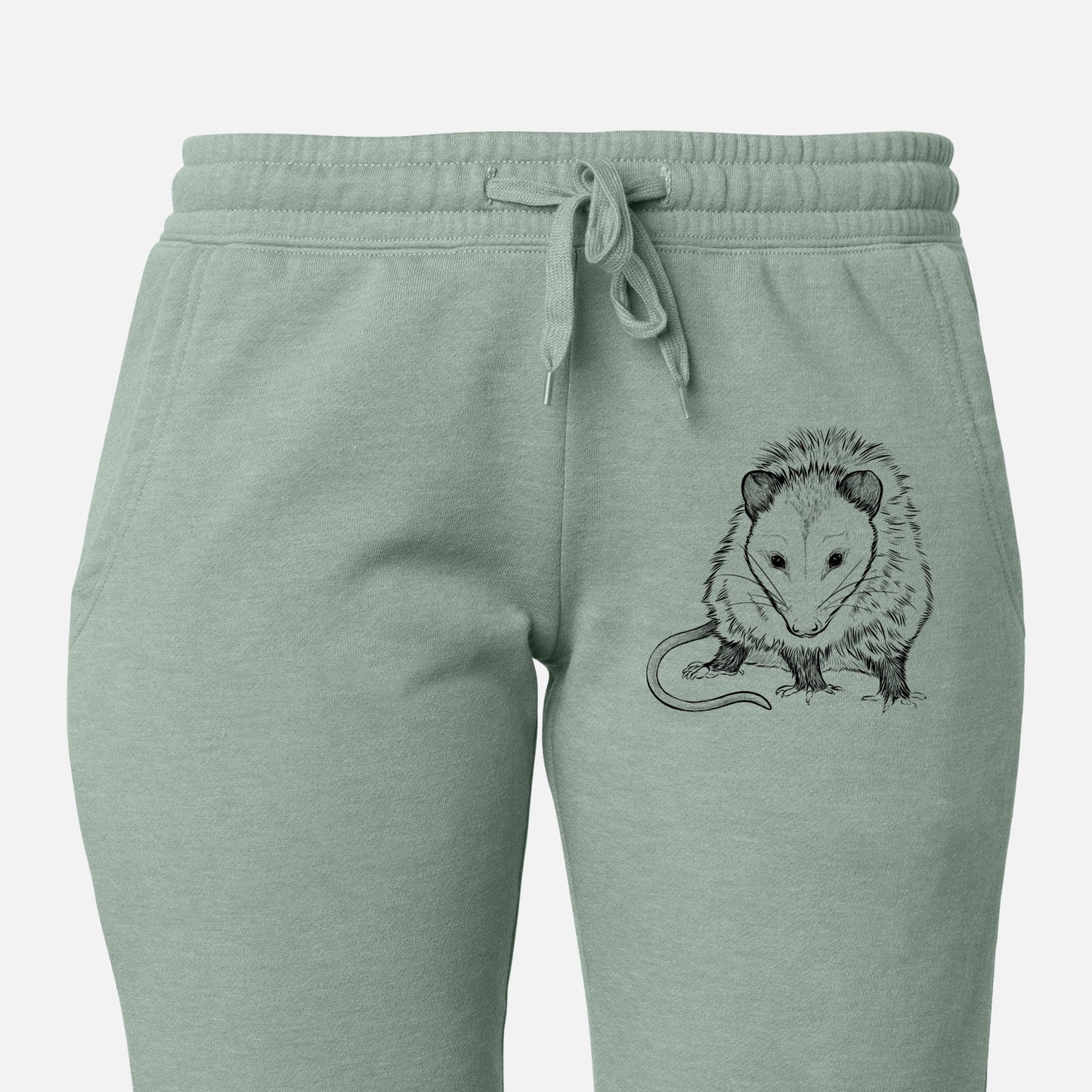 Virginia Opossum - Didelphis virginiana - Women's Cali Wave Jogger Sweatpants
