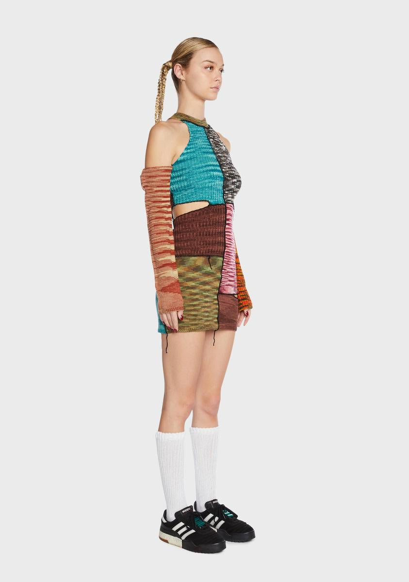 Peacekeeper Patchwork Dress