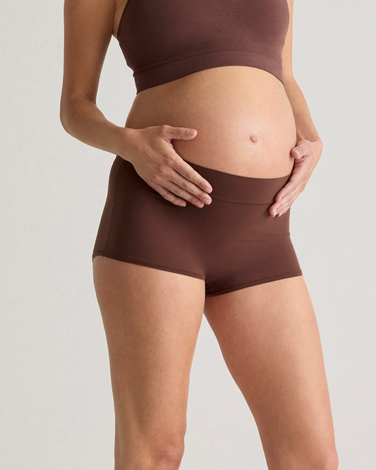 Second Skin Maternity & Postpartum Boyshort (6-Pack)