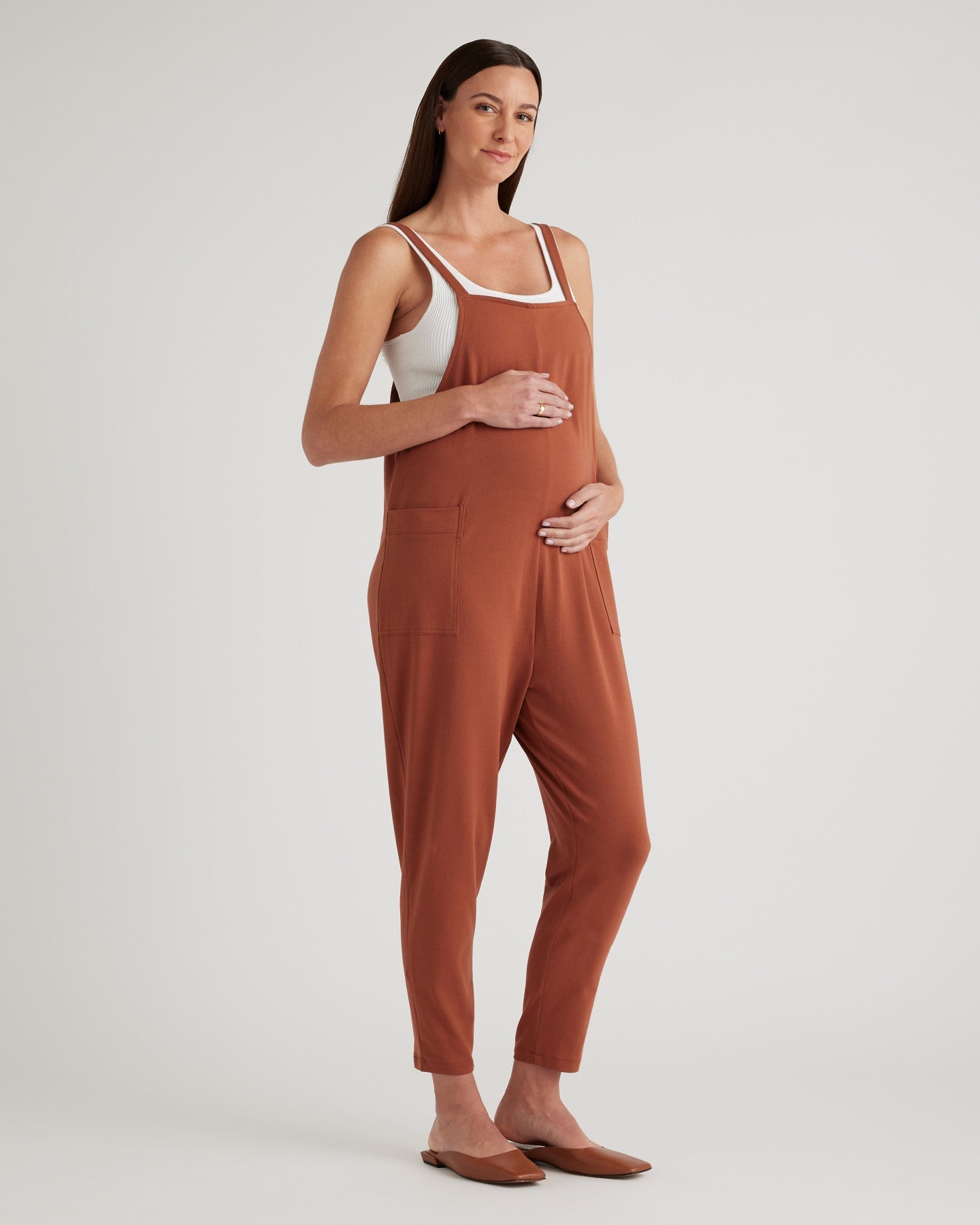Organic Cotton Maternity Overalls