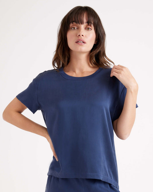 100% Washable Silk Pajama Tee