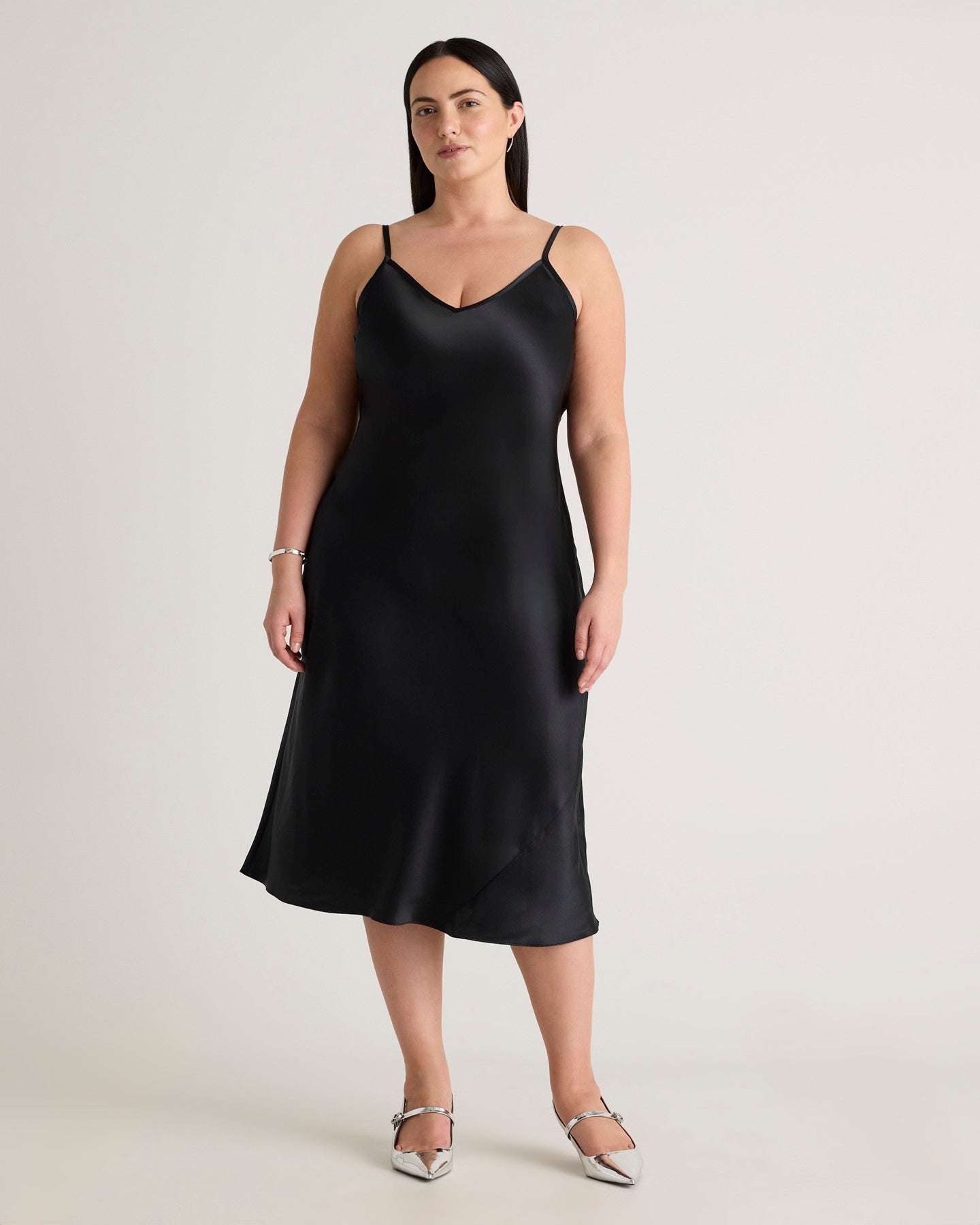 100% Washable Silk Slip Dress