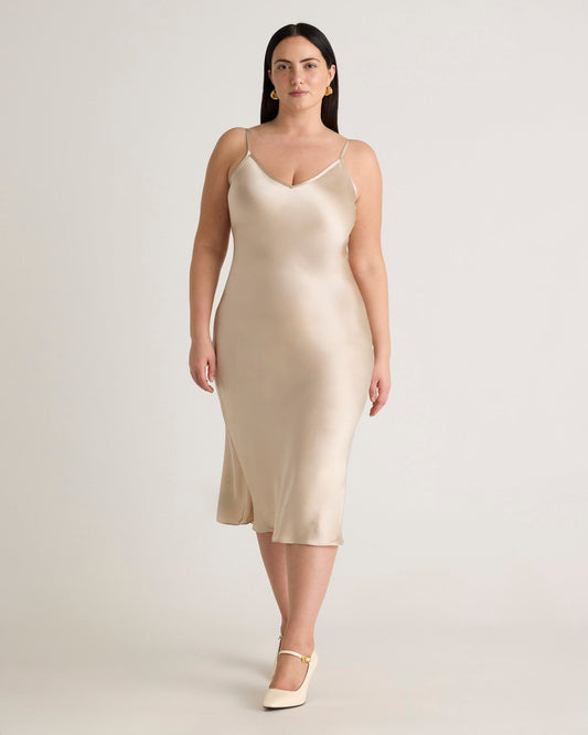 100% Washable Silk Slip Dress
