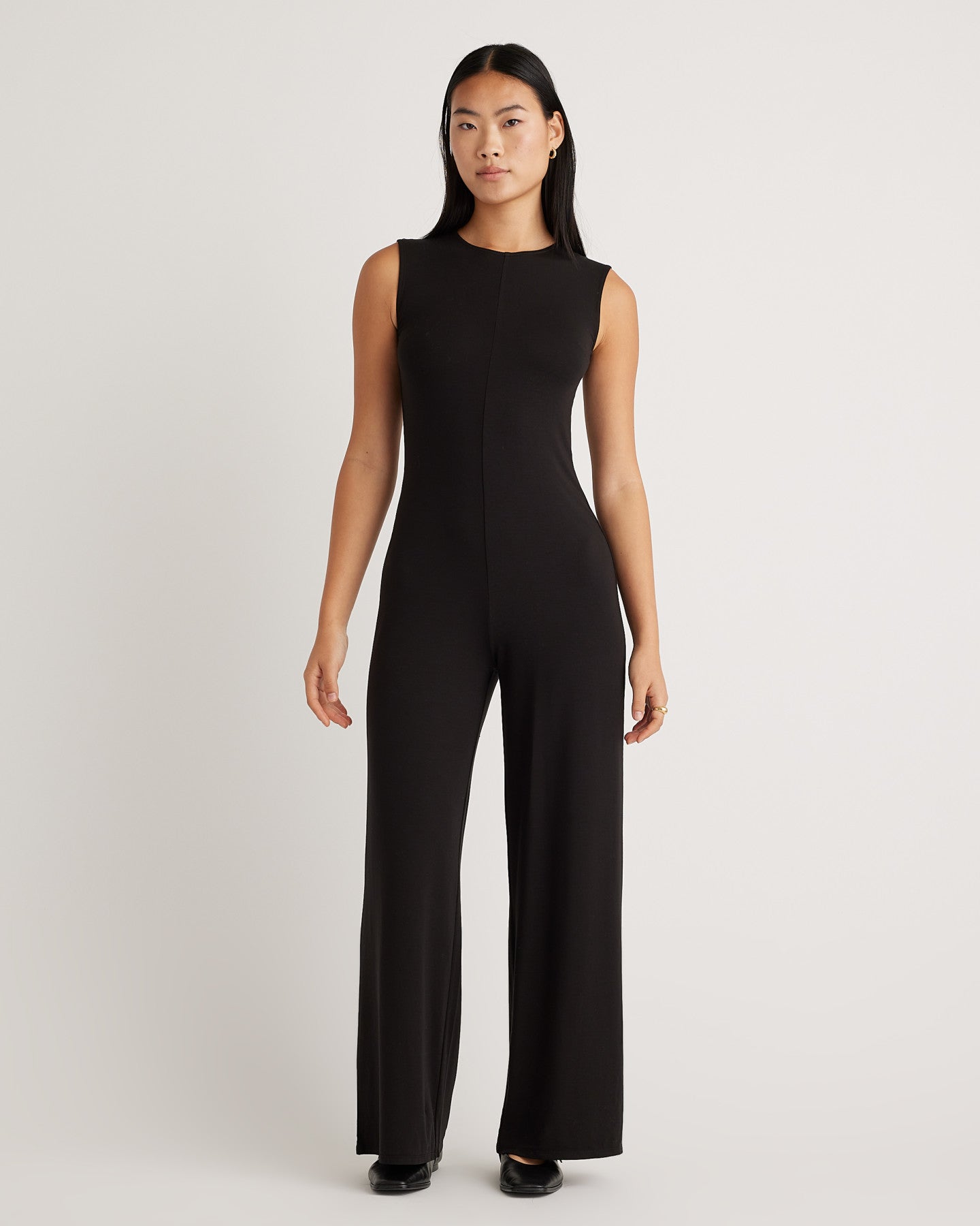 Tencel Jersey Tank Jumpsuit