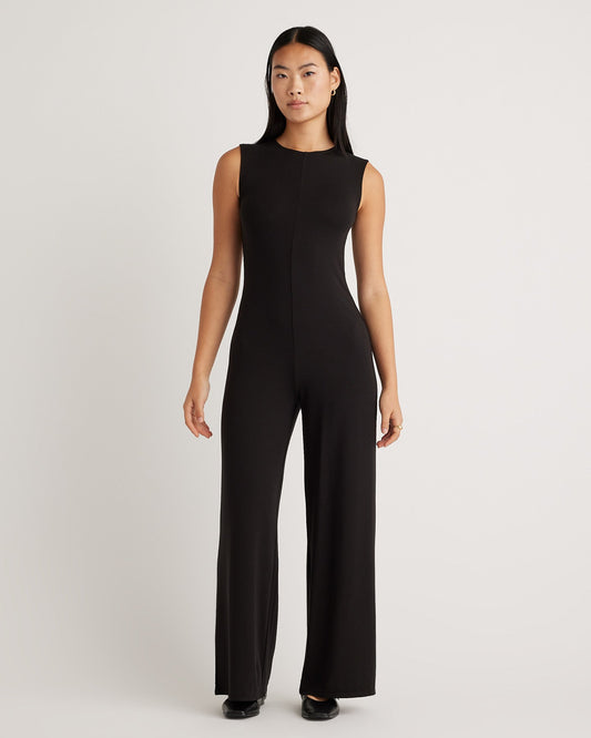 Tencel Jersey Tank Jumpsuit
