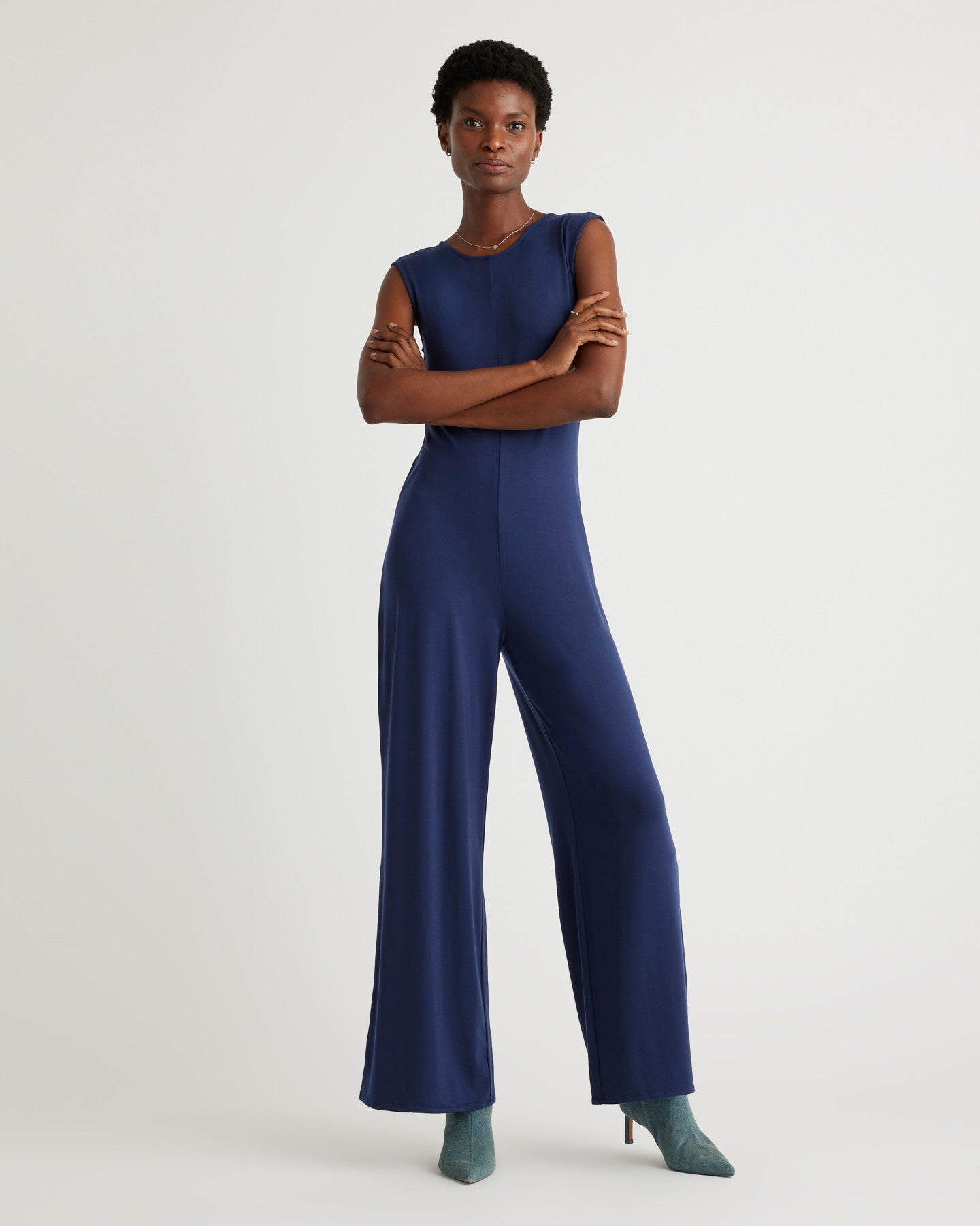 Tencel Jersey Tank Jumpsuit