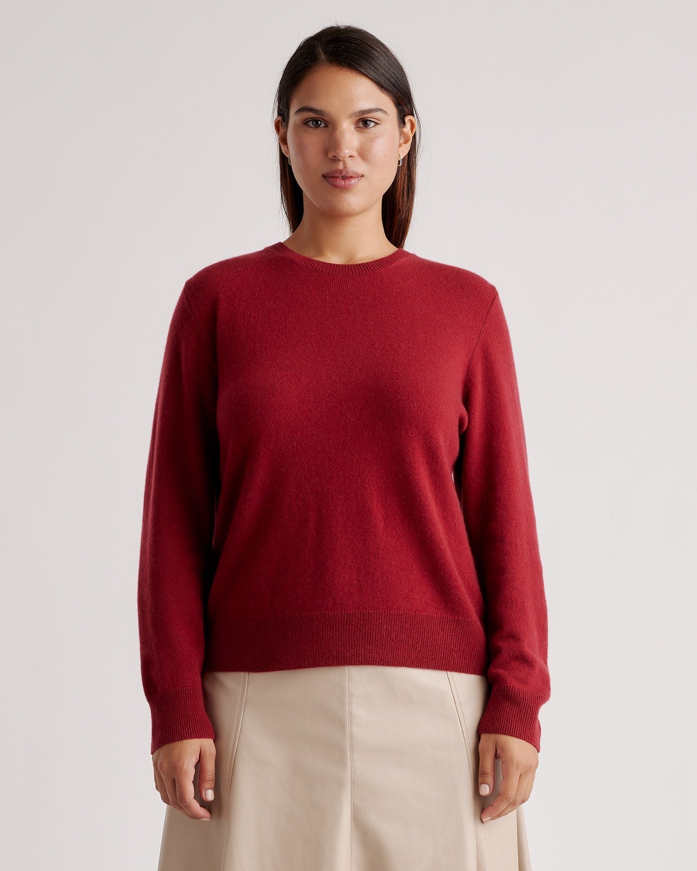 Mongolian Cashmere Crewneck Sweater