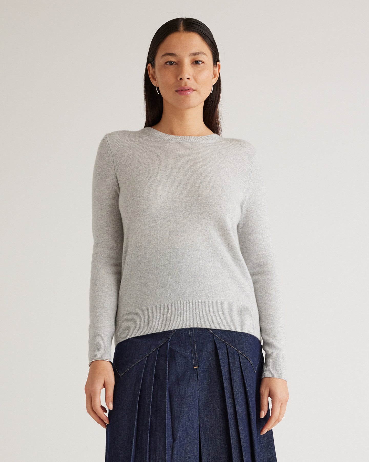Mongolian Cashmere Crewneck Sweater