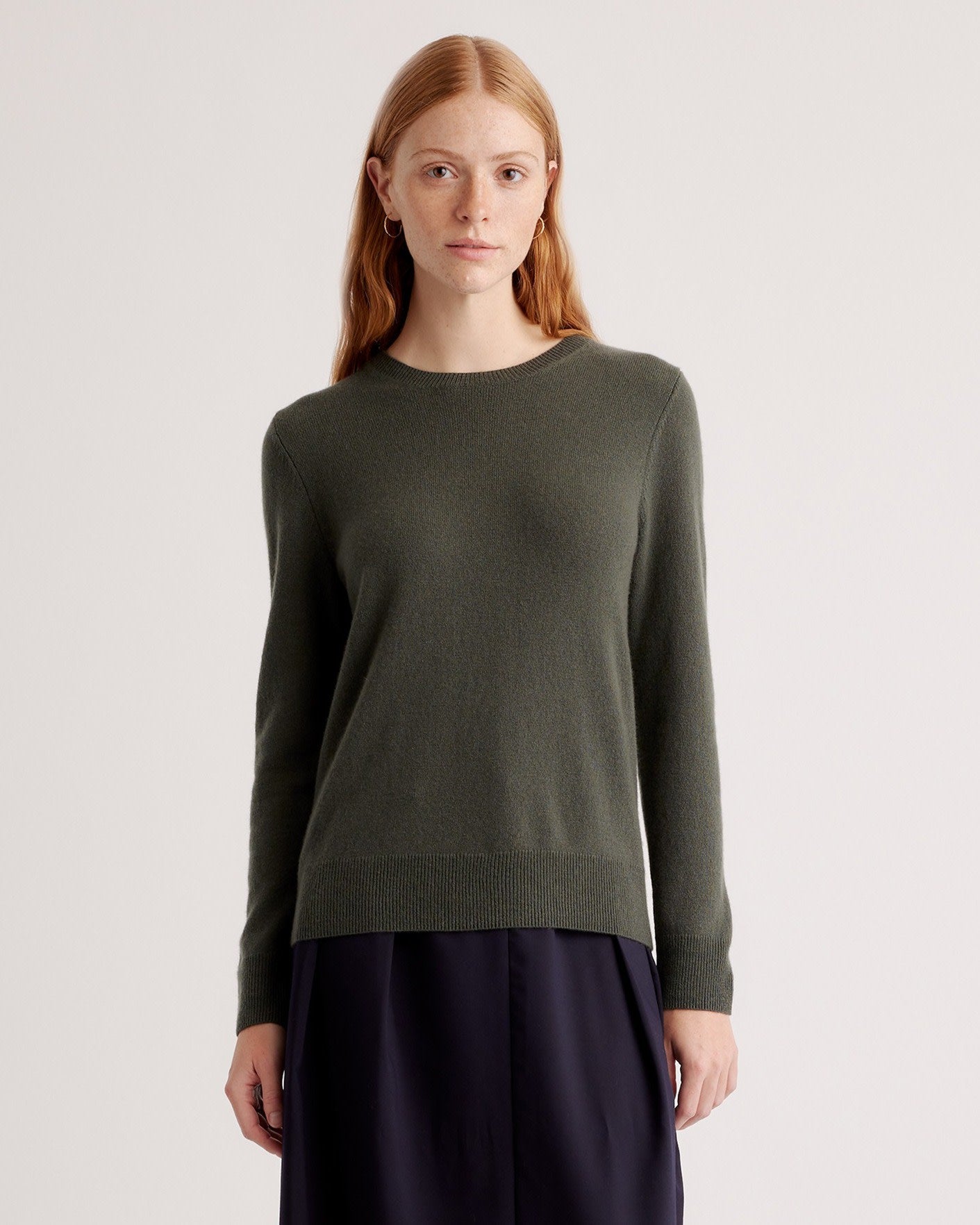 Mongolian Cashmere Crewneck Sweater