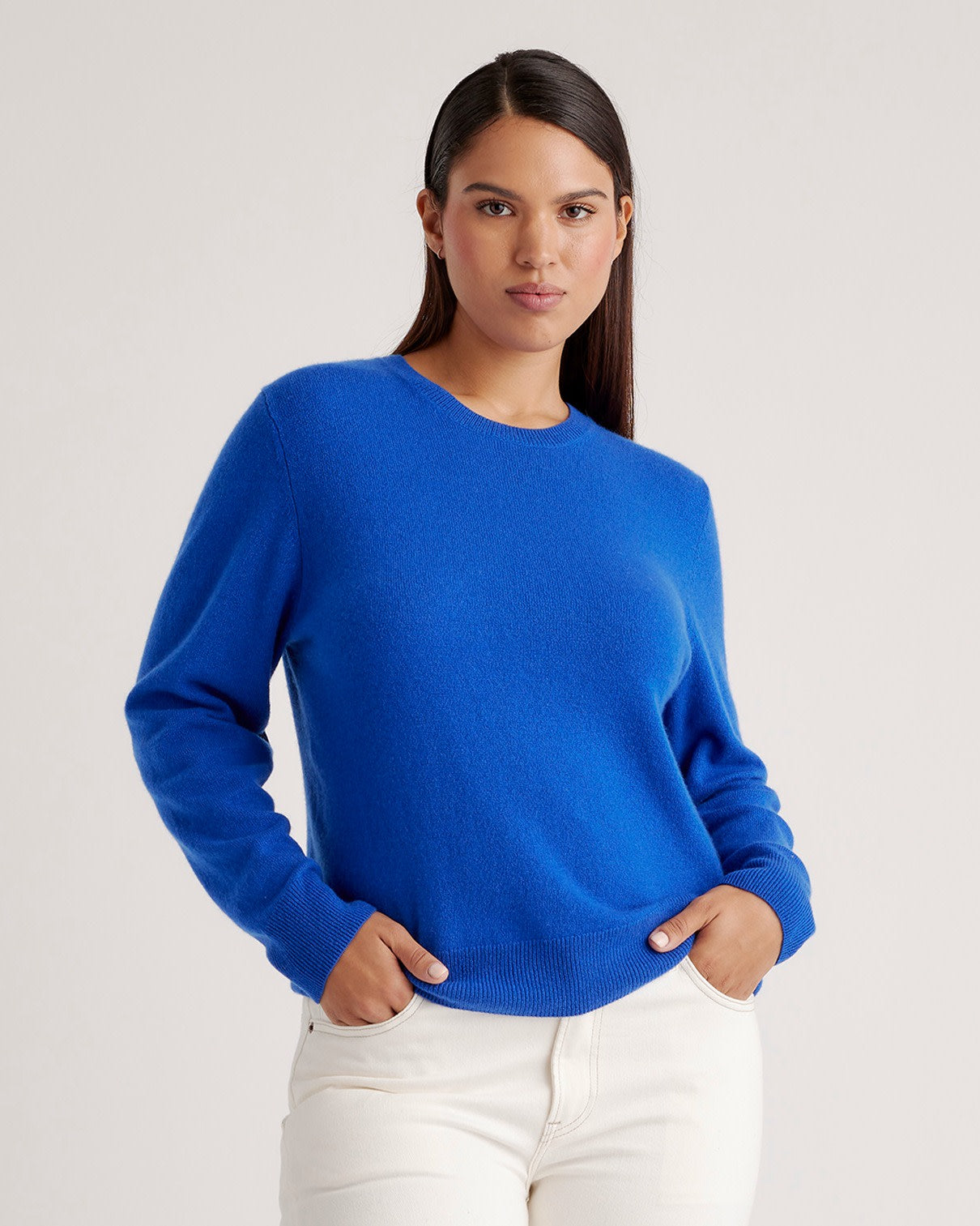Mongolian Cashmere Crewneck Sweater