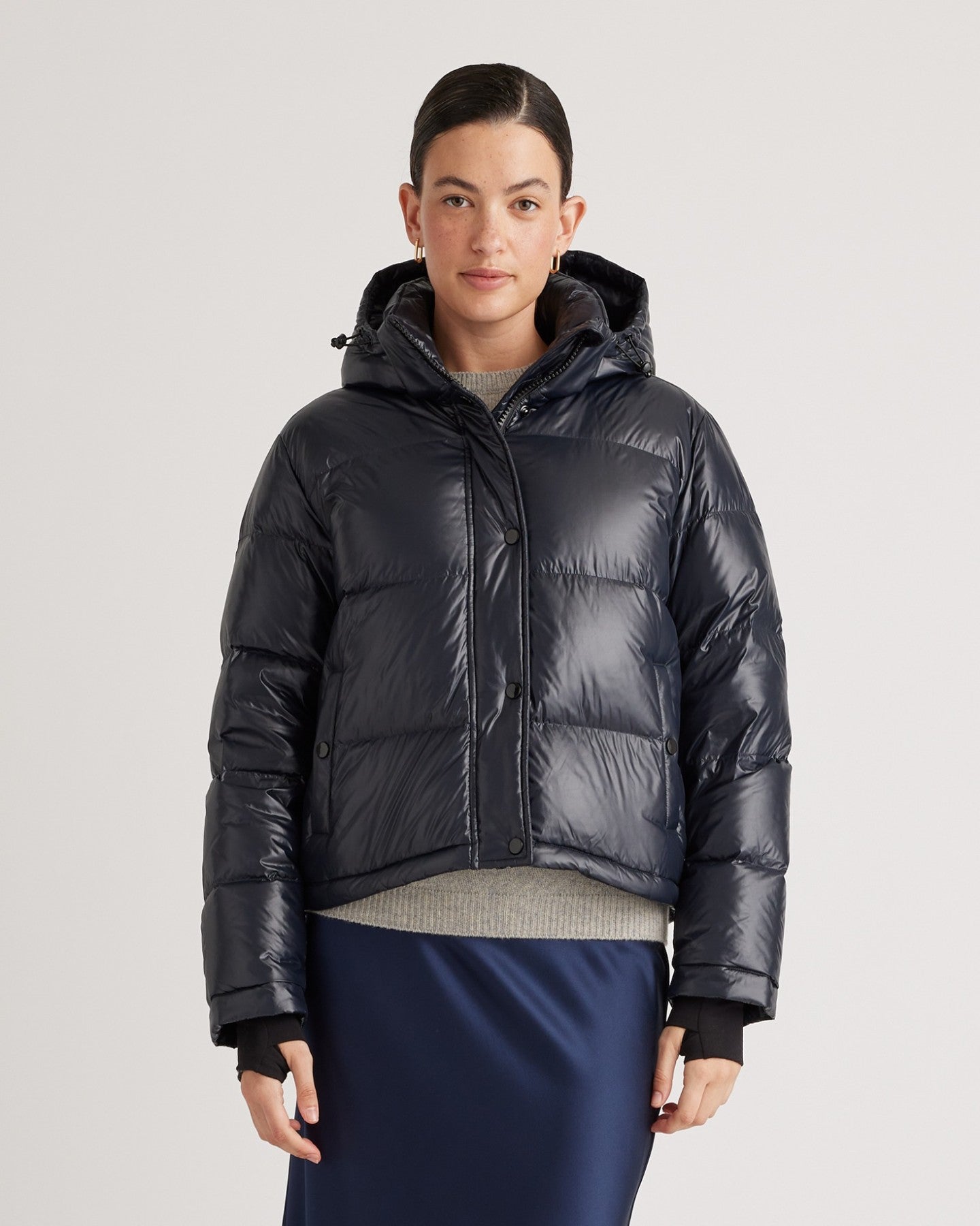 Responsible Down Cropped Puffer Jacket