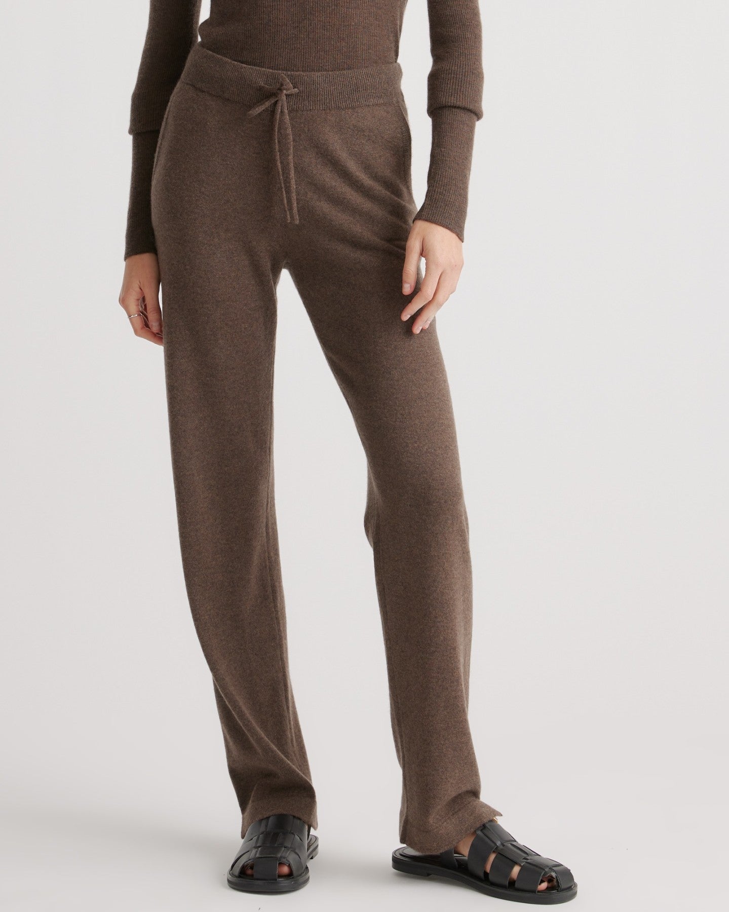 Mongolian Cashmere Straight Leg Pant